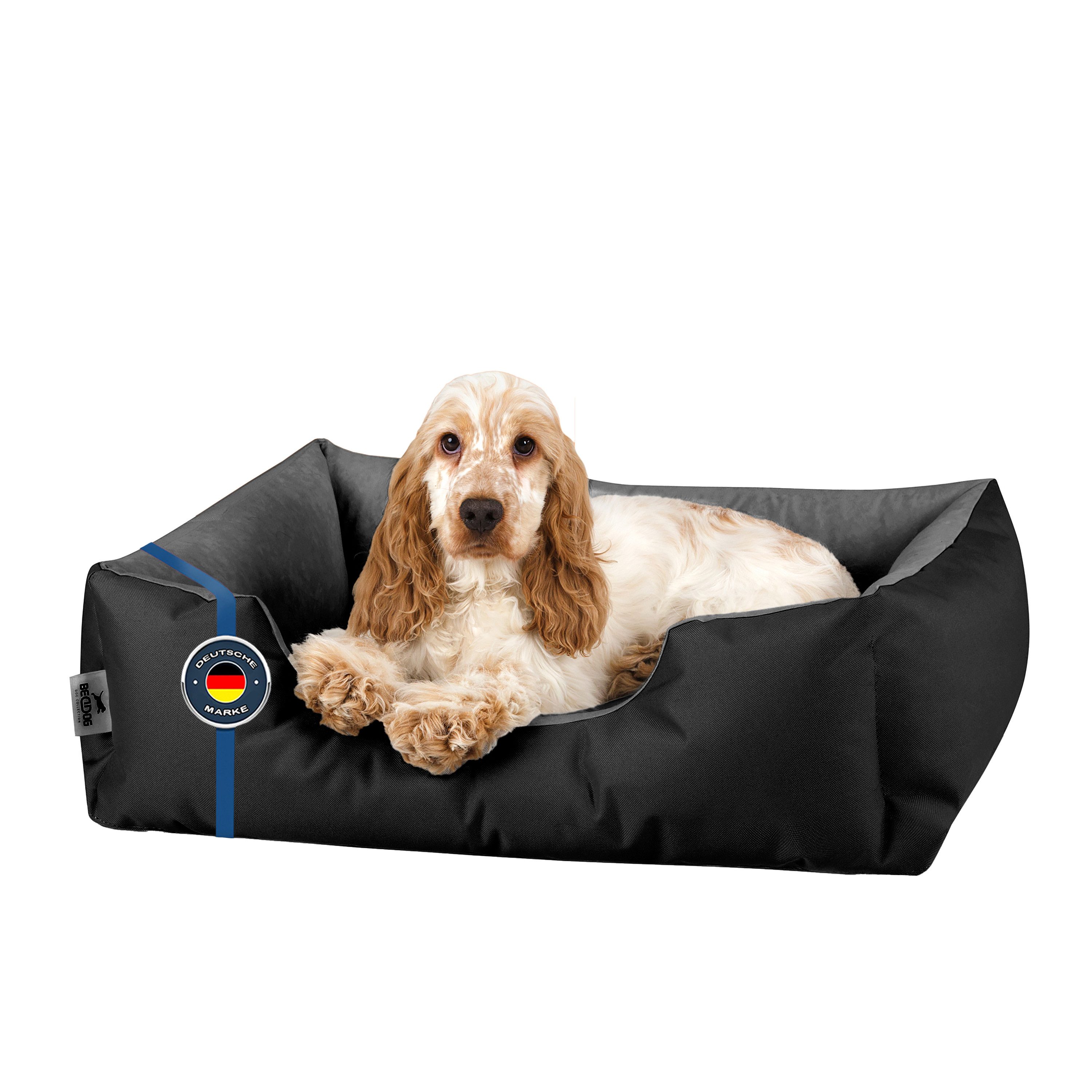 BedDog Tierbett Hundebett LUPI mit Rand, Bezug abnehmbar günstig online kaufen