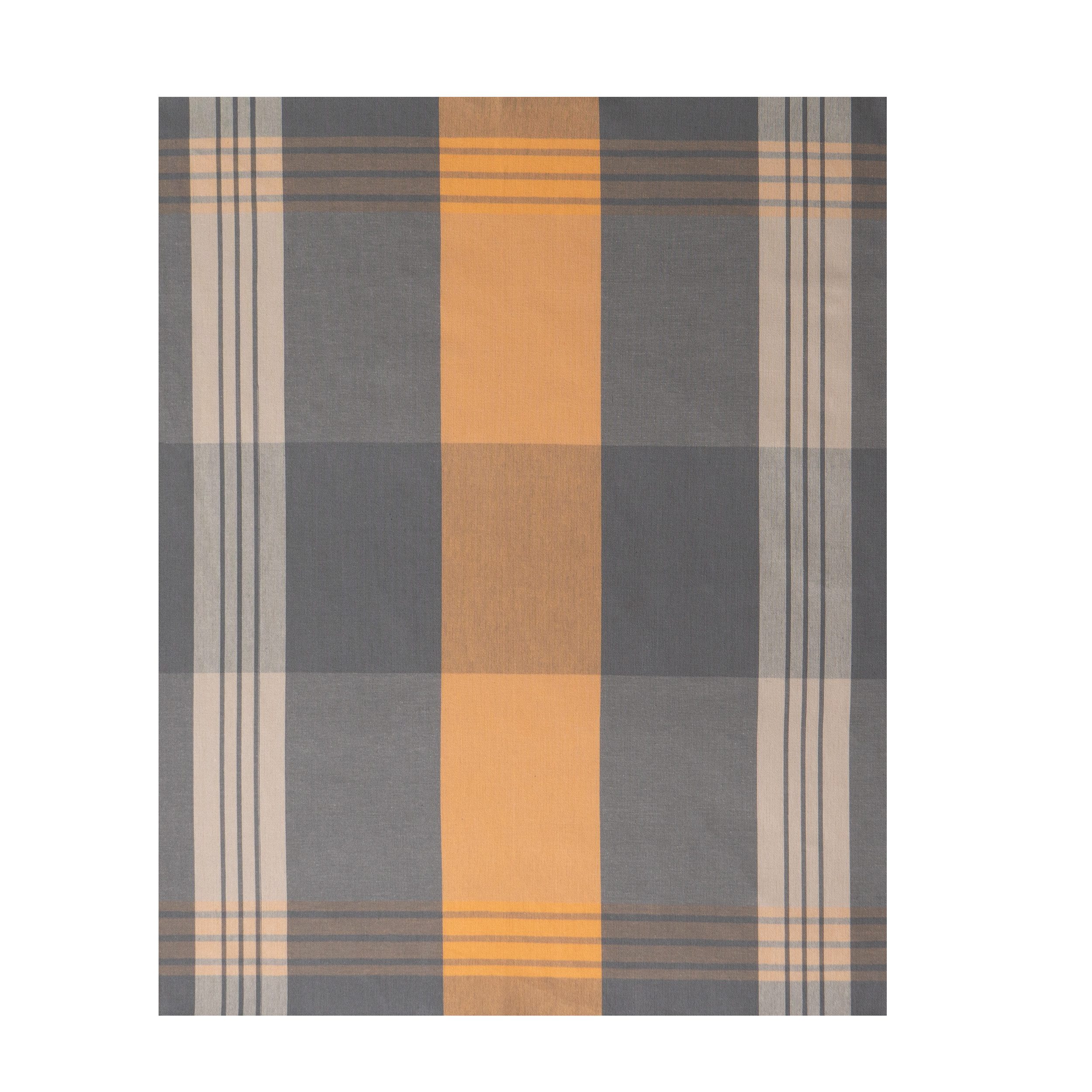 ROSS Geschirrtuch, kariert in apricot-grau günstig online kaufen