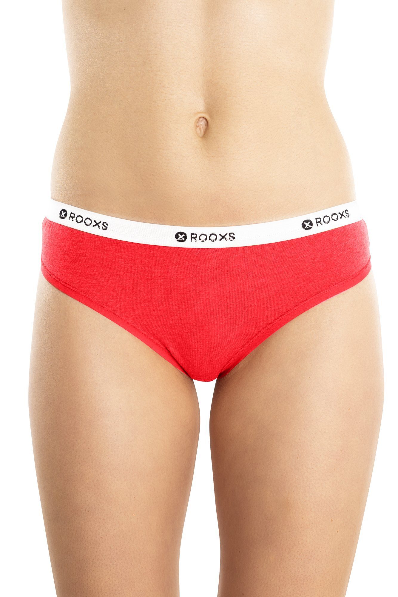 ROOXS Tanga Unterwäsche Damen String Unterhosen (3-St) Baumwolle Tanga