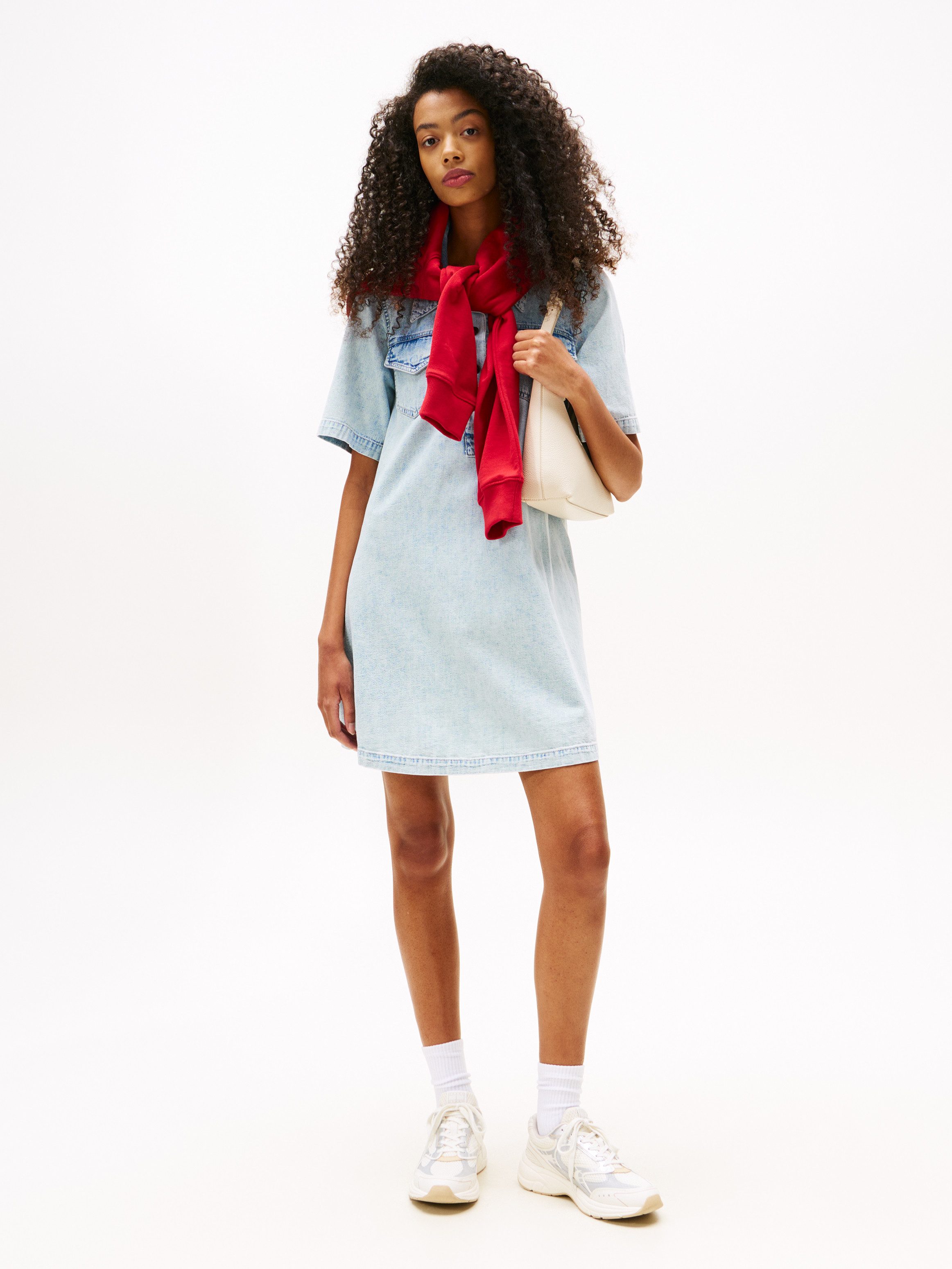 Tommy Jeans Jeanskleid A-LINE DENIM DRESS günstig online kaufen