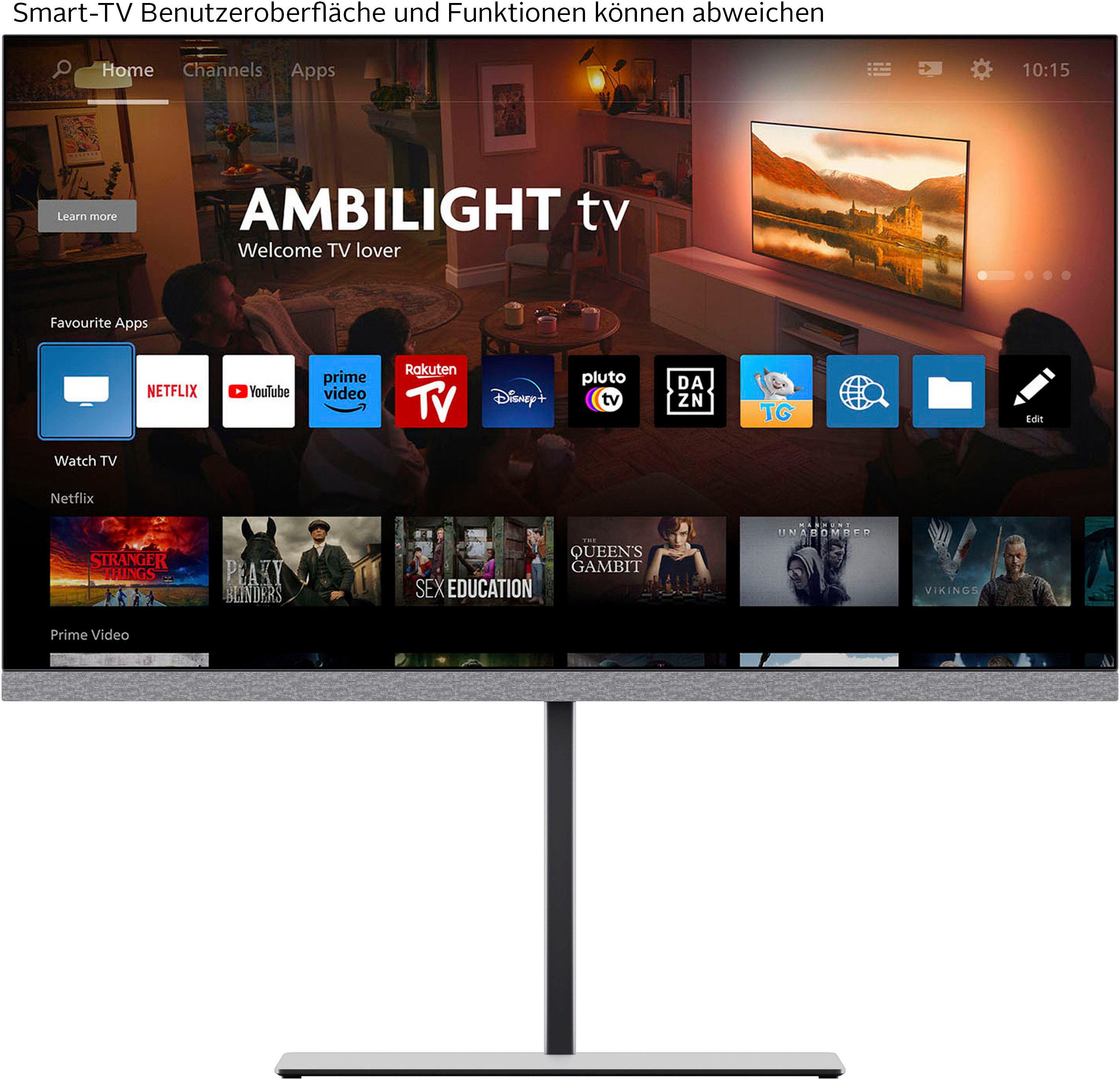 Philips Premium 65OLED959/12 OLED-Fernseher (164 cm/65 grau ! RABATT: 17.15%