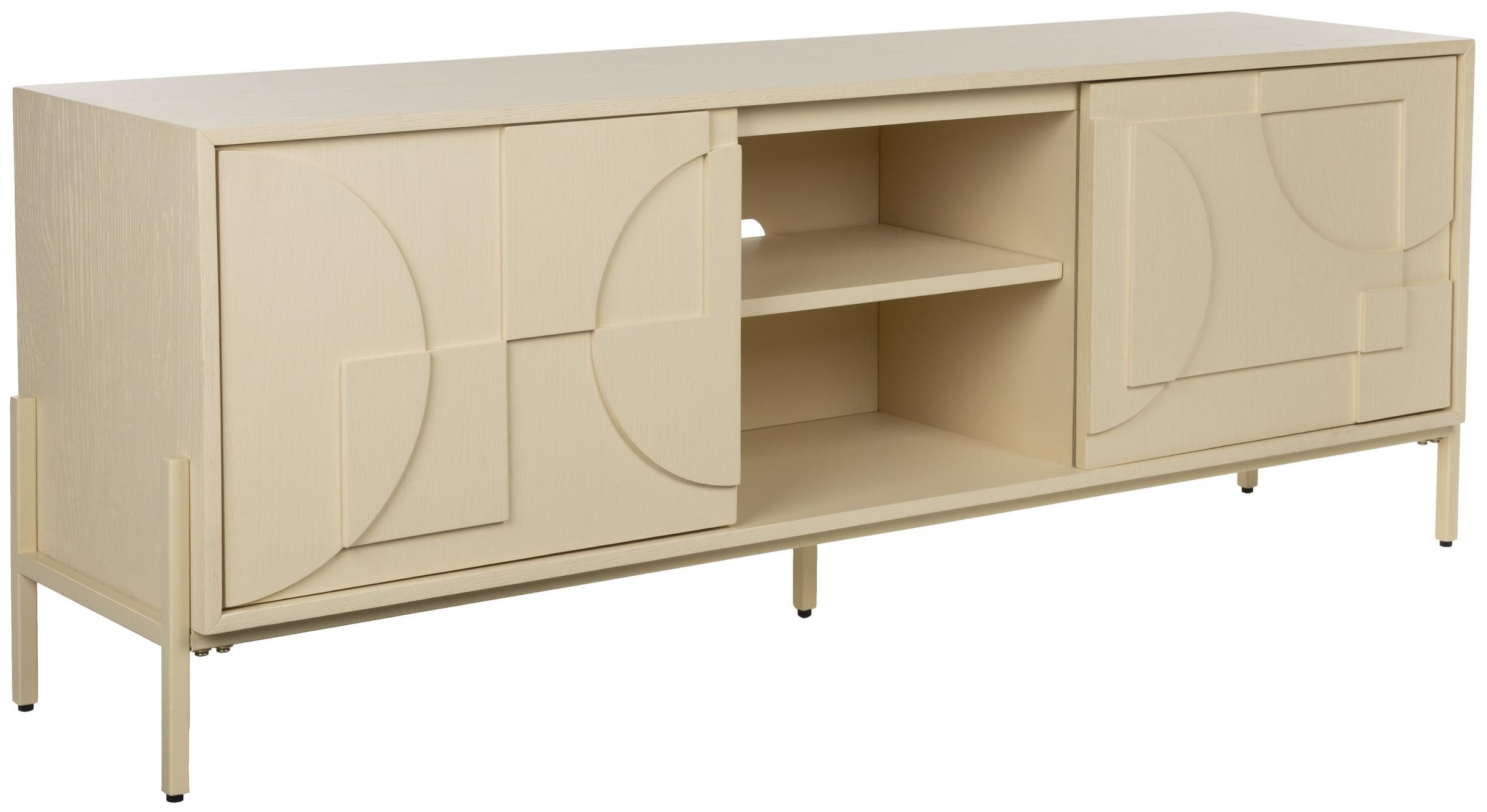 Zuiver Sideboard ZUIVER Sideboard Faces aus Eiche – Design-Highlight mit Stauraum