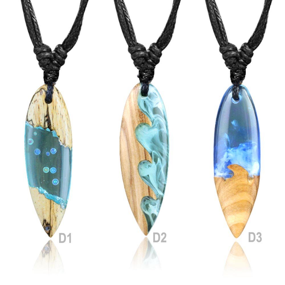 viva-adorno Kette mit Anhänger Surfer Kette günstig online kaufen
