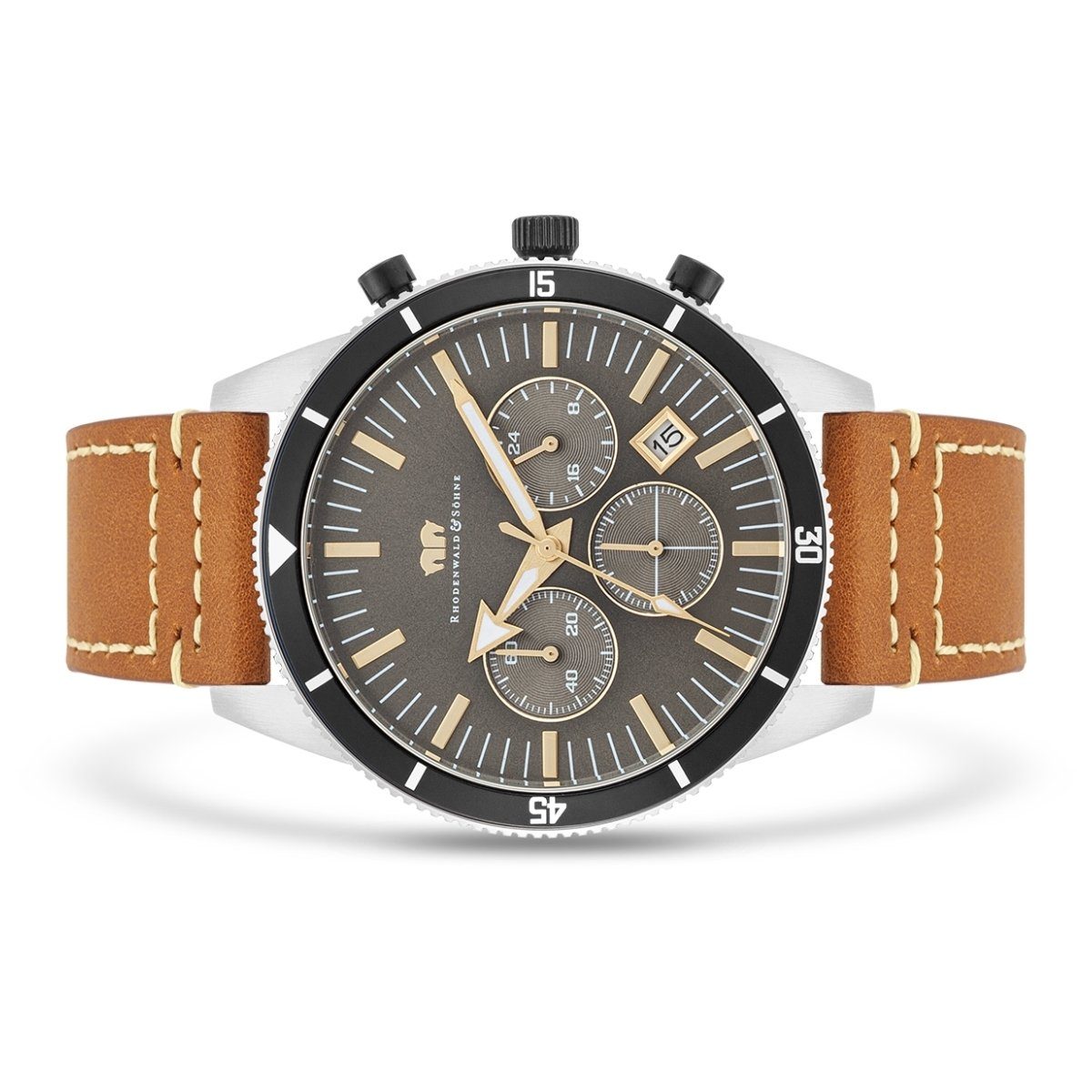 Rhodenwald & Söhne Chronograph Classic silber Classic, mit Quarzwerk günstig online kaufen