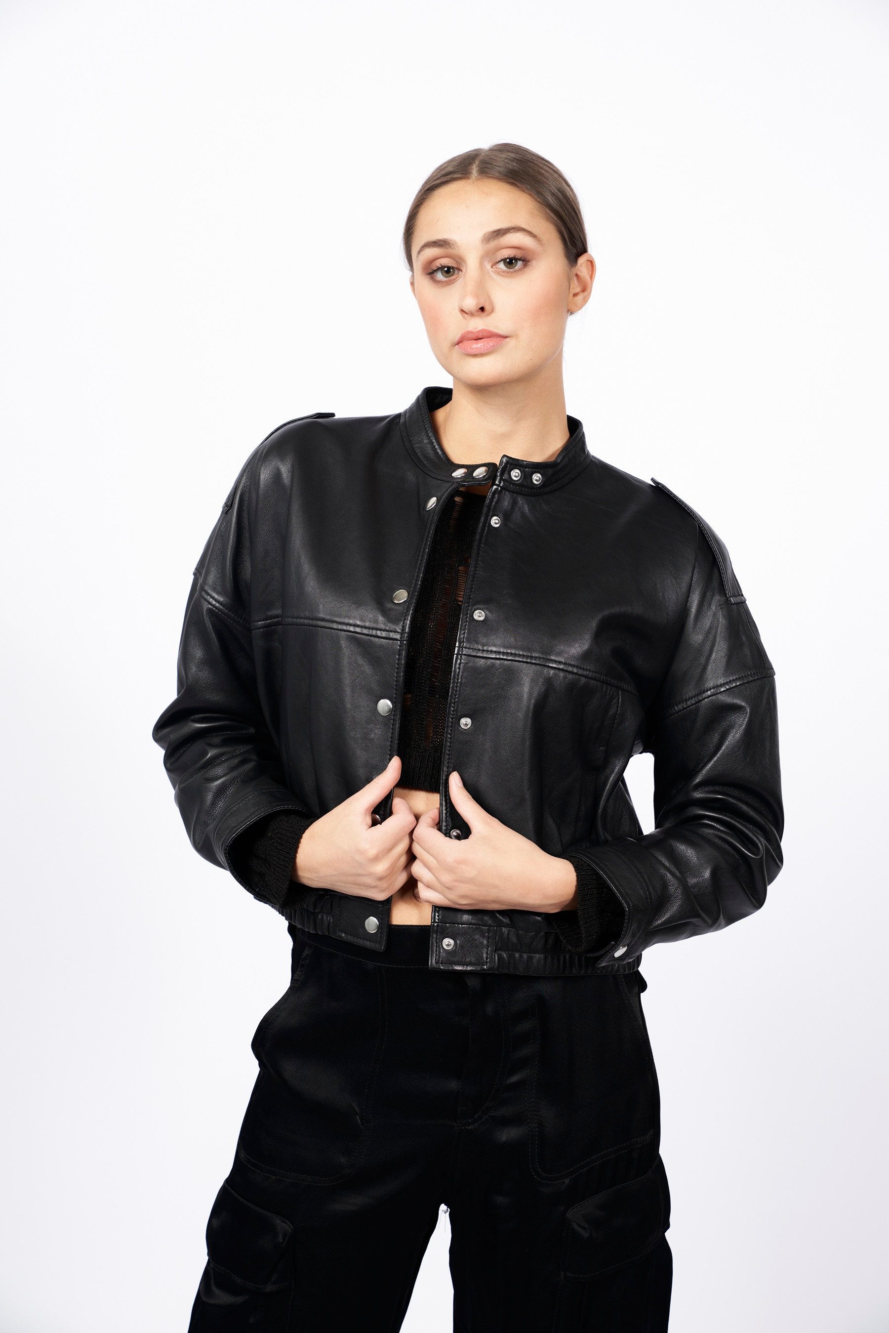 Freaky Nation Lederjacke Nilla-FN