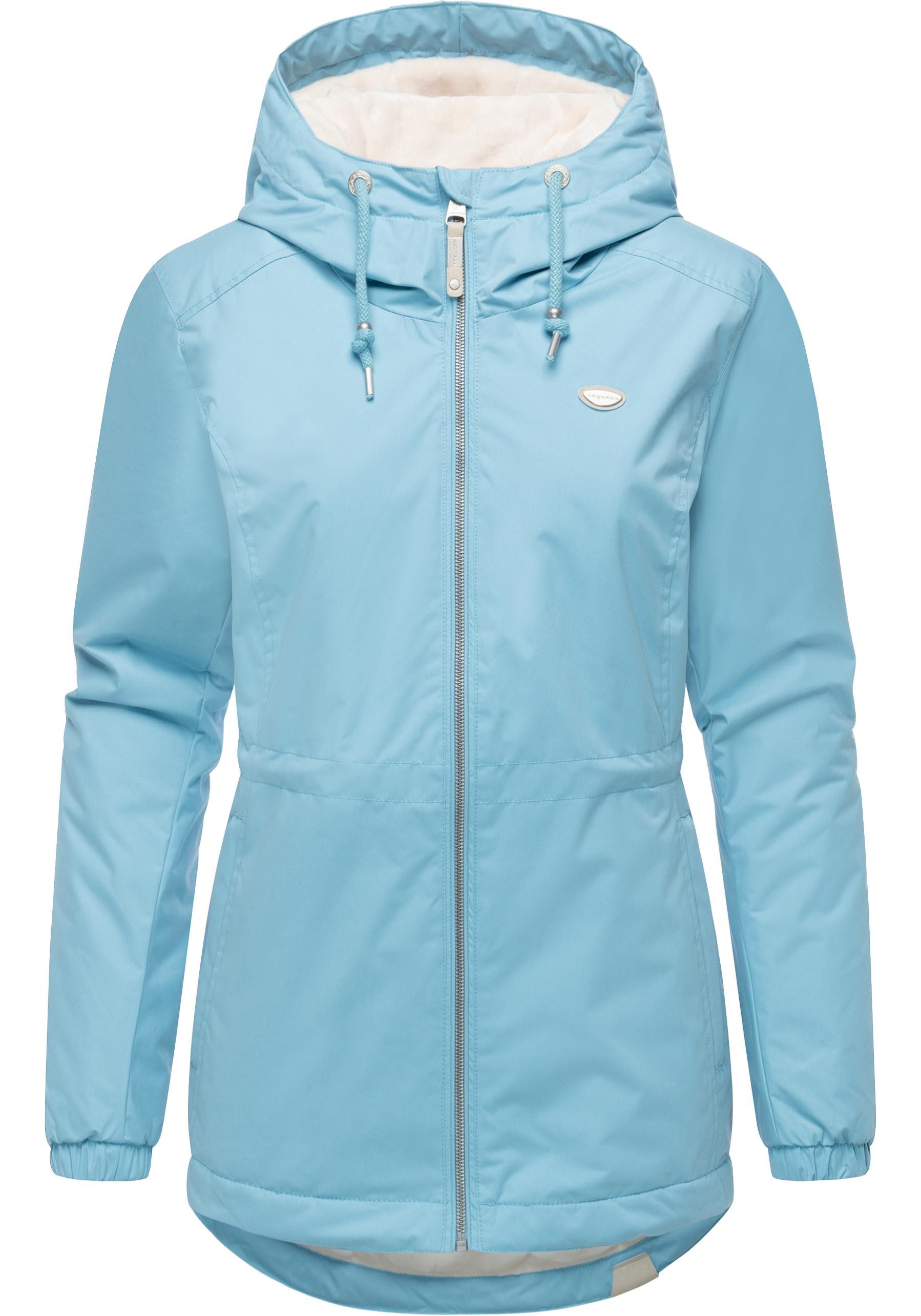 Ragwear Winterjacke Dankka Warm Wasserdichte weiche Damen Jacke für den Winter