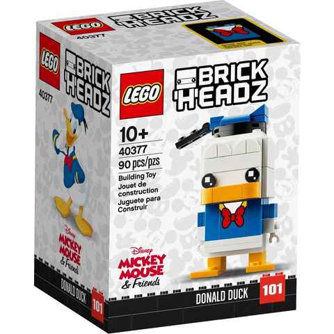 LEGO® Konstruktionsspielsteine LEGO® BrickHeadz - Donald Duck, (Set, 90 St)