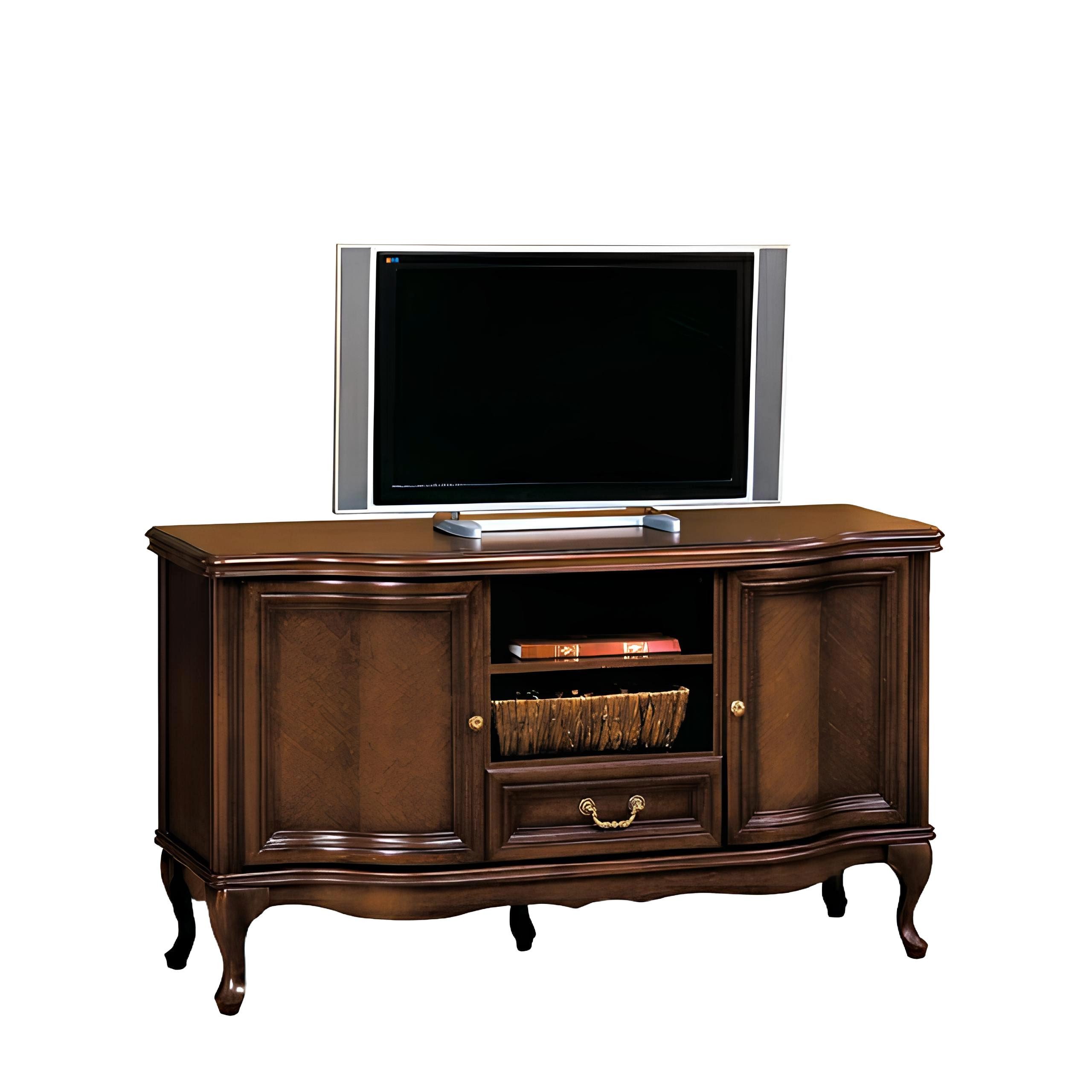 Xlmoebel TV-Schrank TV-Sideboard im klassischen Antik-Stil Unterbau RTV Fernsehschrank (Klassischer Unterschank RTV Fernsehschrank - Model W-RTV) Hergestellt in Europa