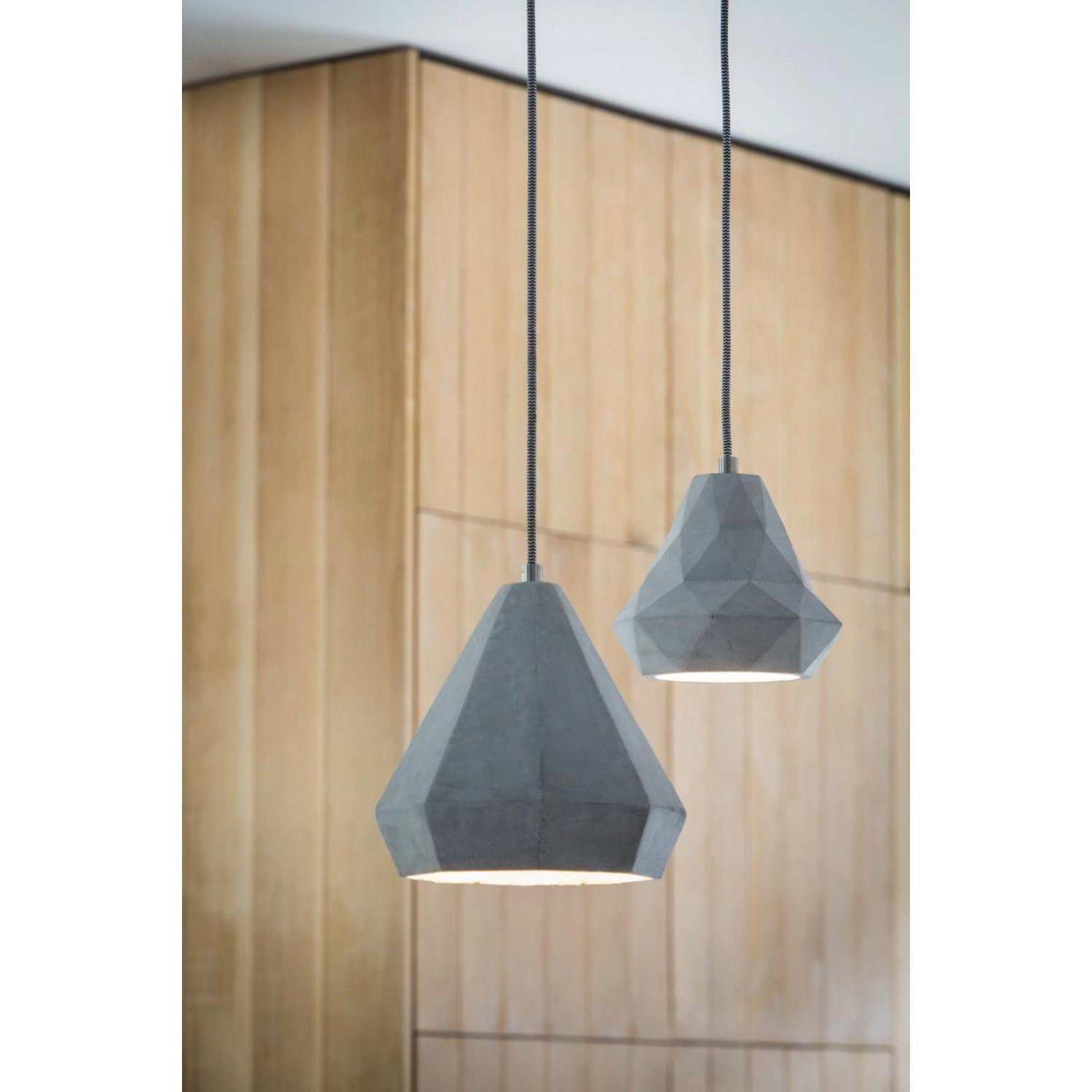 Light & Pendelleuchte Living Devote Hanging Light&Living D=21,5cm cement Lamp
