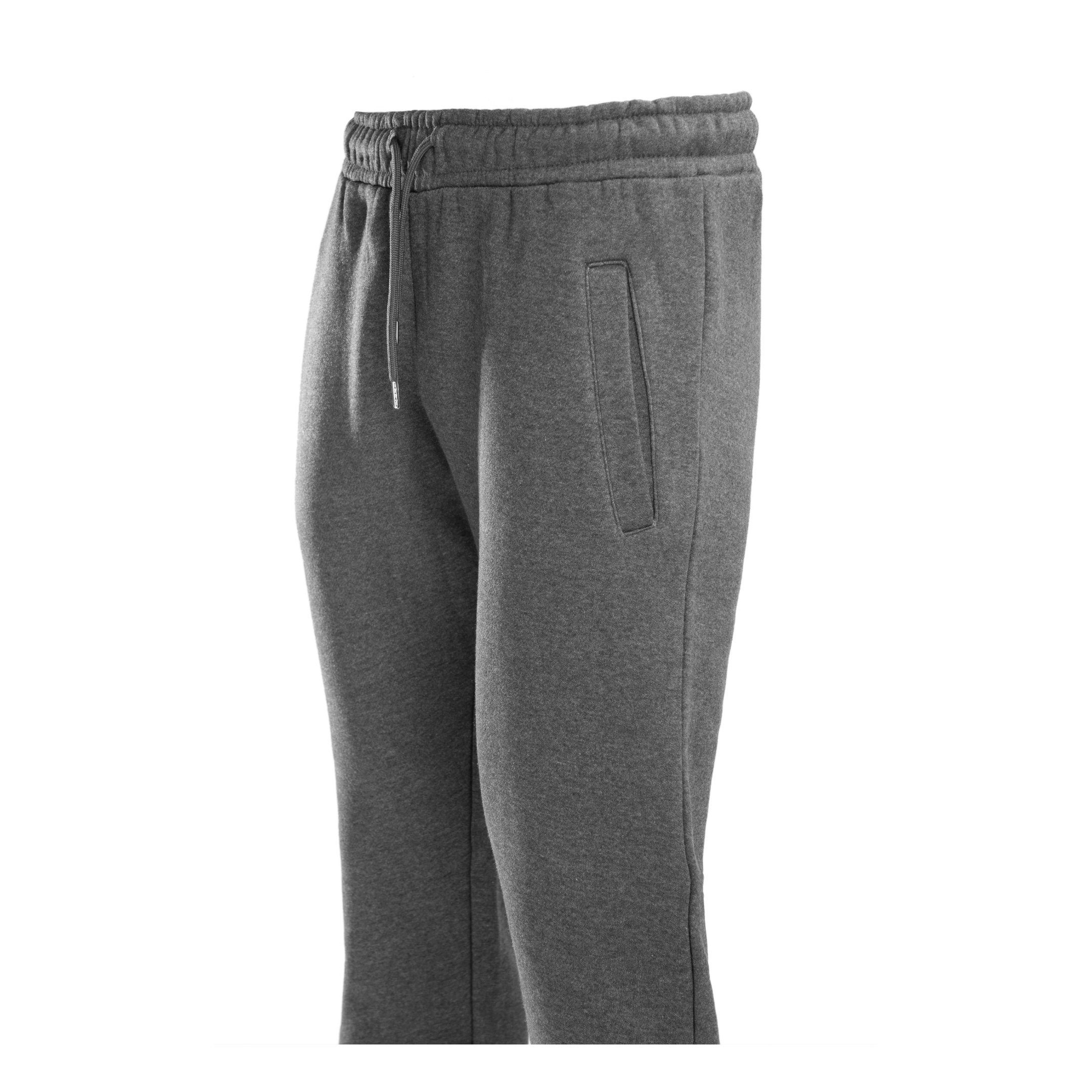 Jogginghose Jogginghose mit offenem Beinabschluss, Basic Unisex Jogger aus Baumwolle und Polyester, Ideal als Freizeithose, Trainingshose, Sporthose