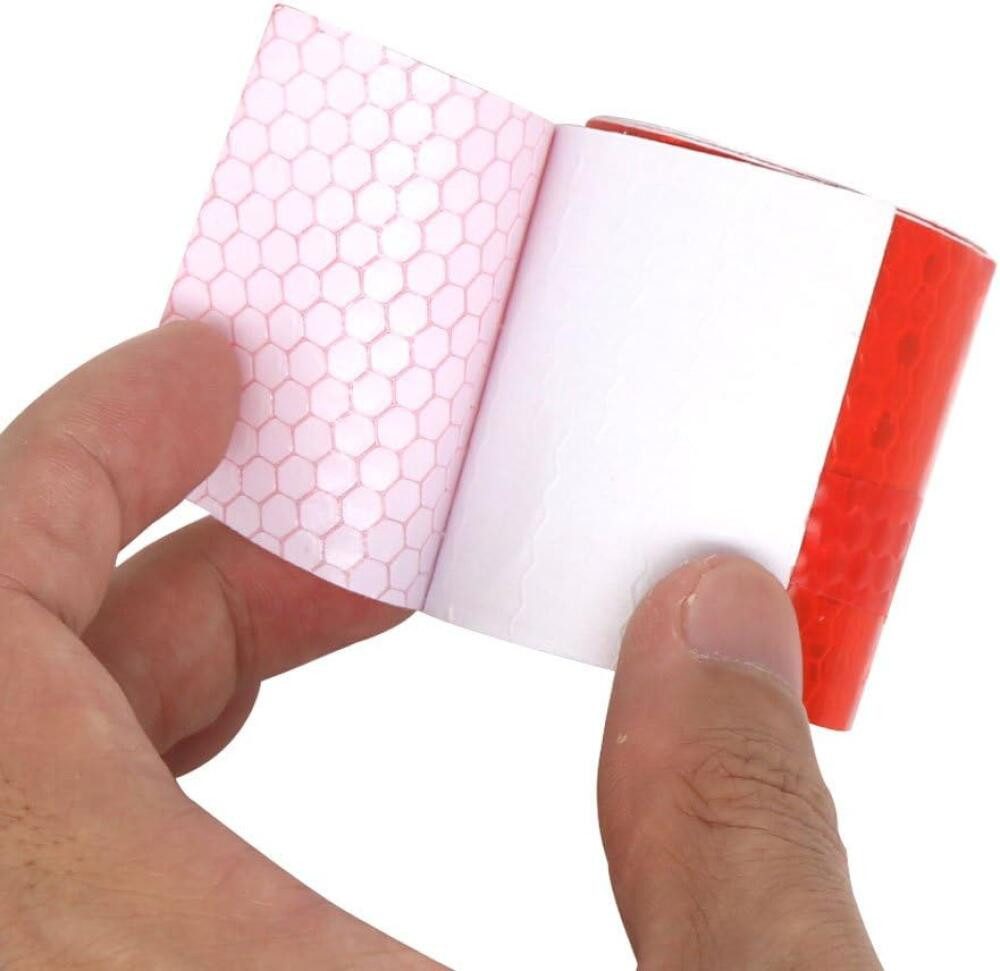 FELIXLEO Reflektorband 3PCS Reflektorband 5cm x 3m Selbstklebend Warnband Fahrzeuge, (1 St)