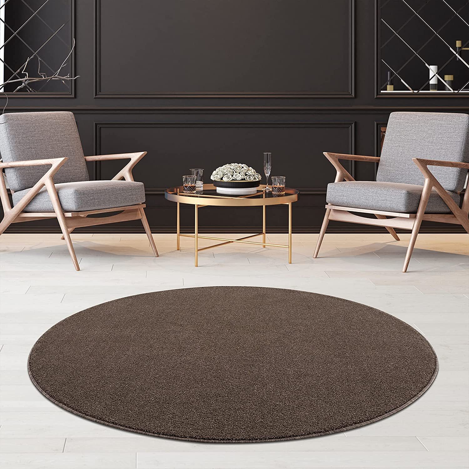 Jimri Teppich Lotus Wohnzimmer Teppich Einfarbig günstig online kaufen
