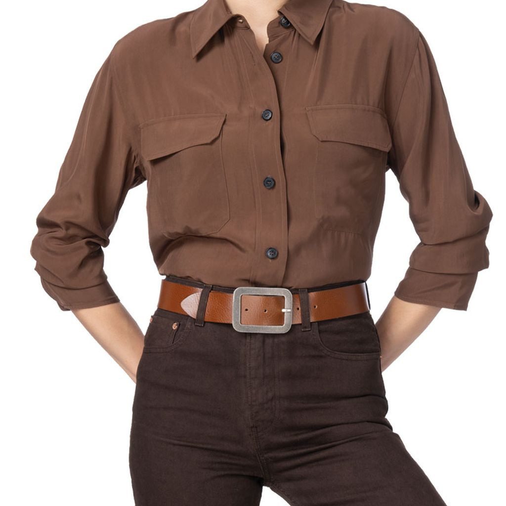 BERND GÖTZ Ledergürtel Ledergürtel mit Designschließe im breiten Stil günstig online kaufen