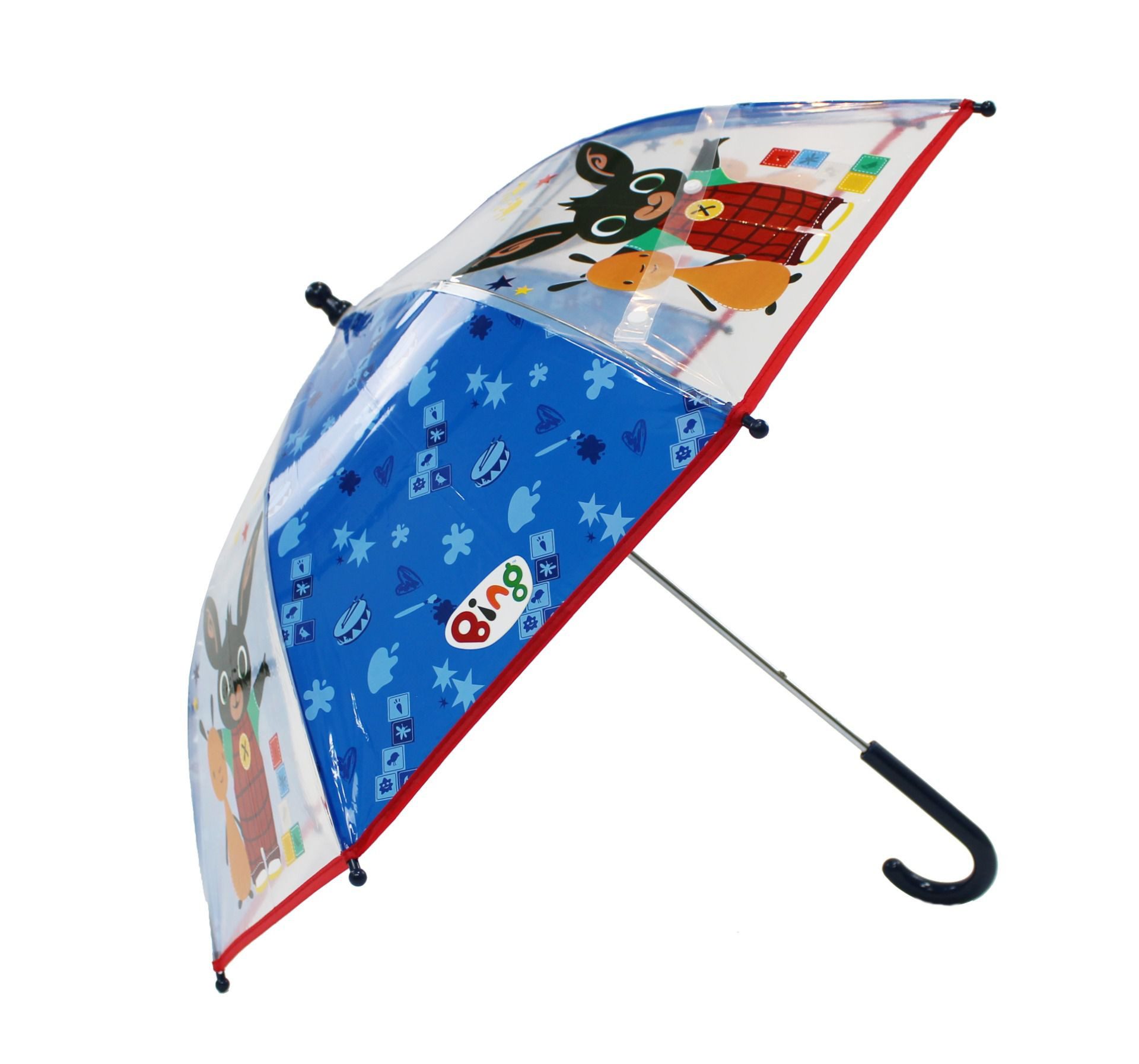 Bing Stockregenschirm Stockregenschirm 73 cm Durchmesser, Ideal für Kinder