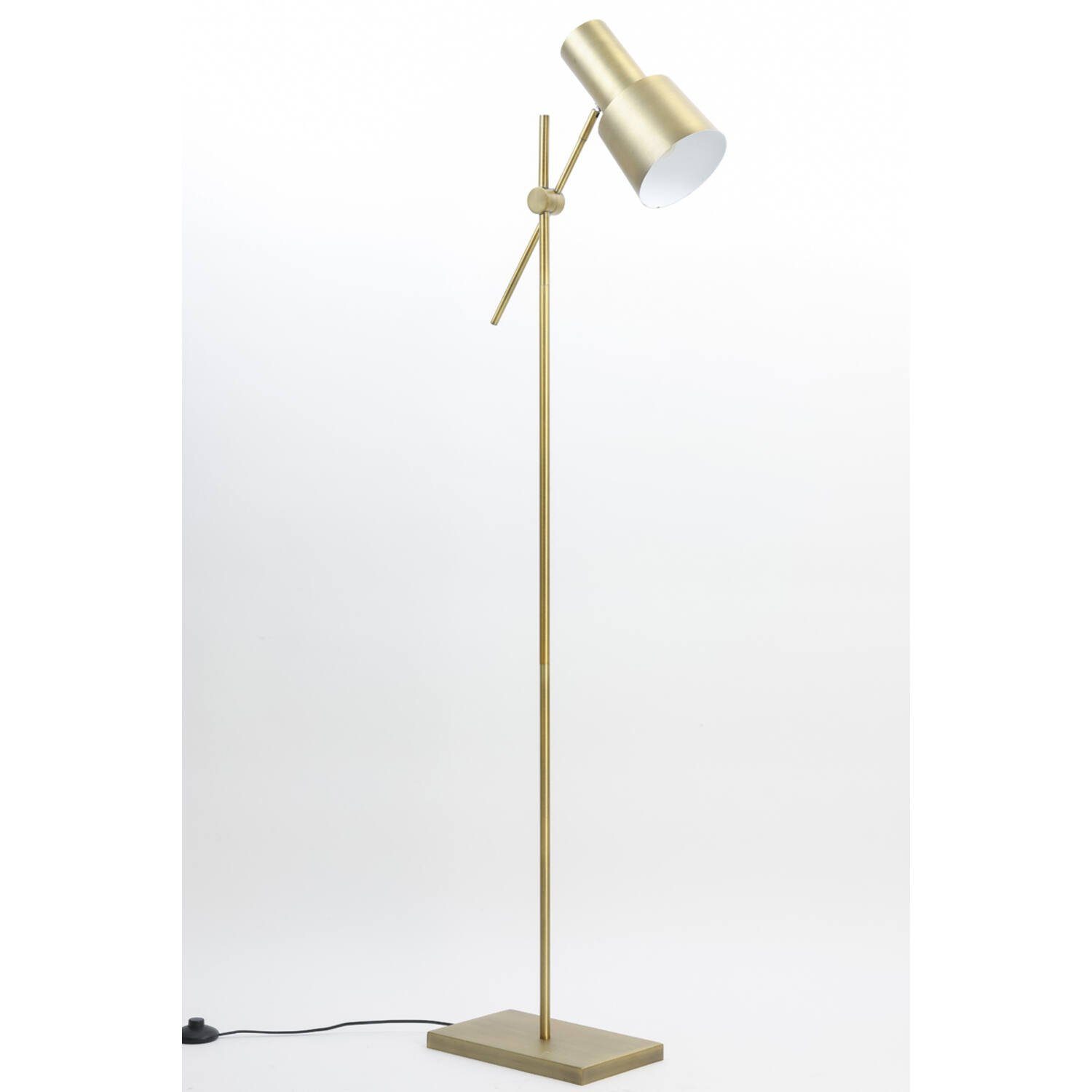 Lampe Living Light Stehlampe bronze Stehleuchte & antik & Living PRESTON Light
