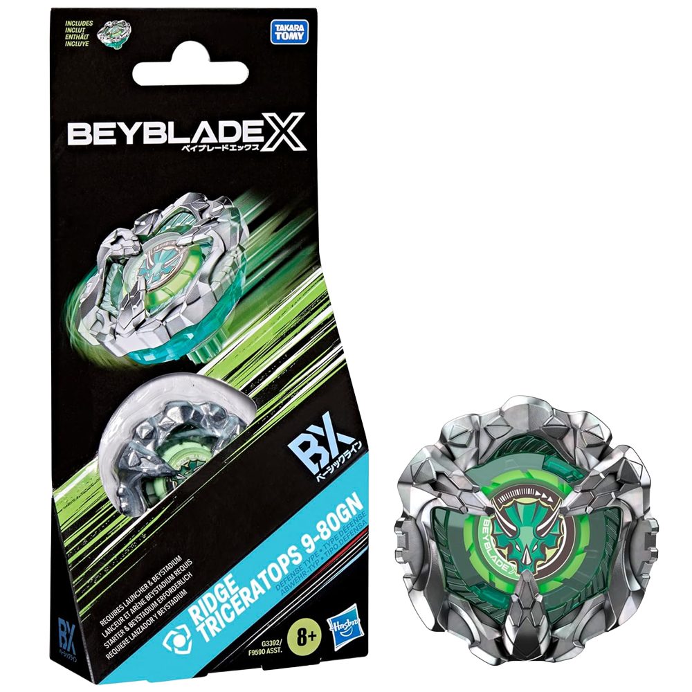 Takara Tomy Speed-Kreisel Takara Tomy Beyblade X BX Ridge Triceratops 9-80GN