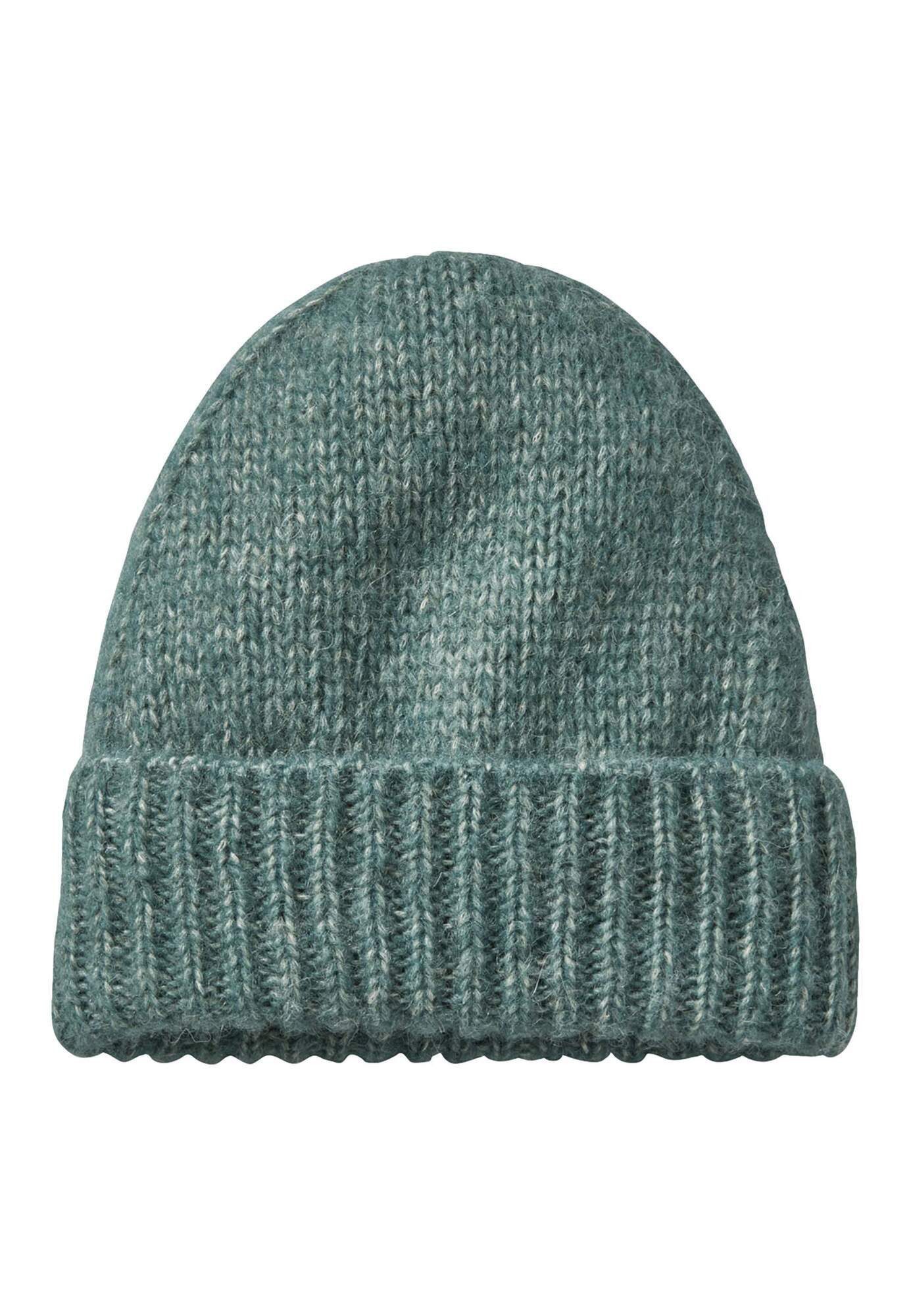 Hessnatur Strickmütze aus Alpaka mit Bio-Pima-Baumwolle (1-St)