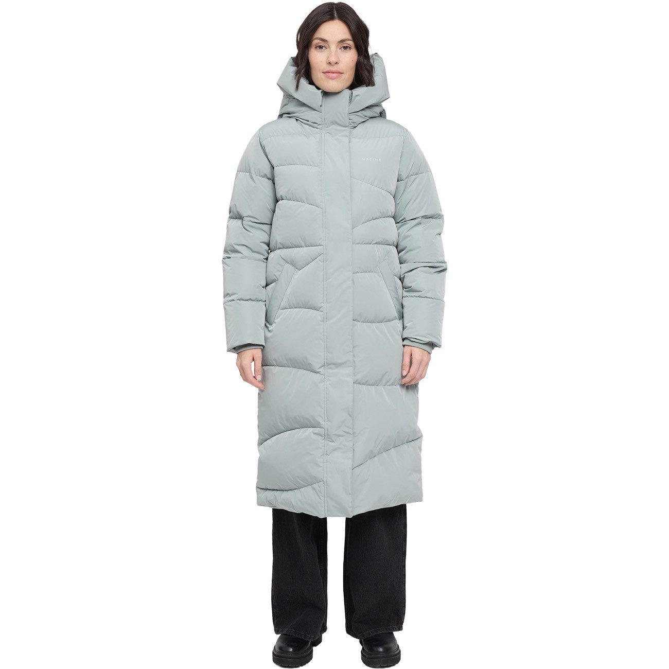 MAZINE Parka Waves Quilt Puffer Coat Waves Quilt Puffer Coat