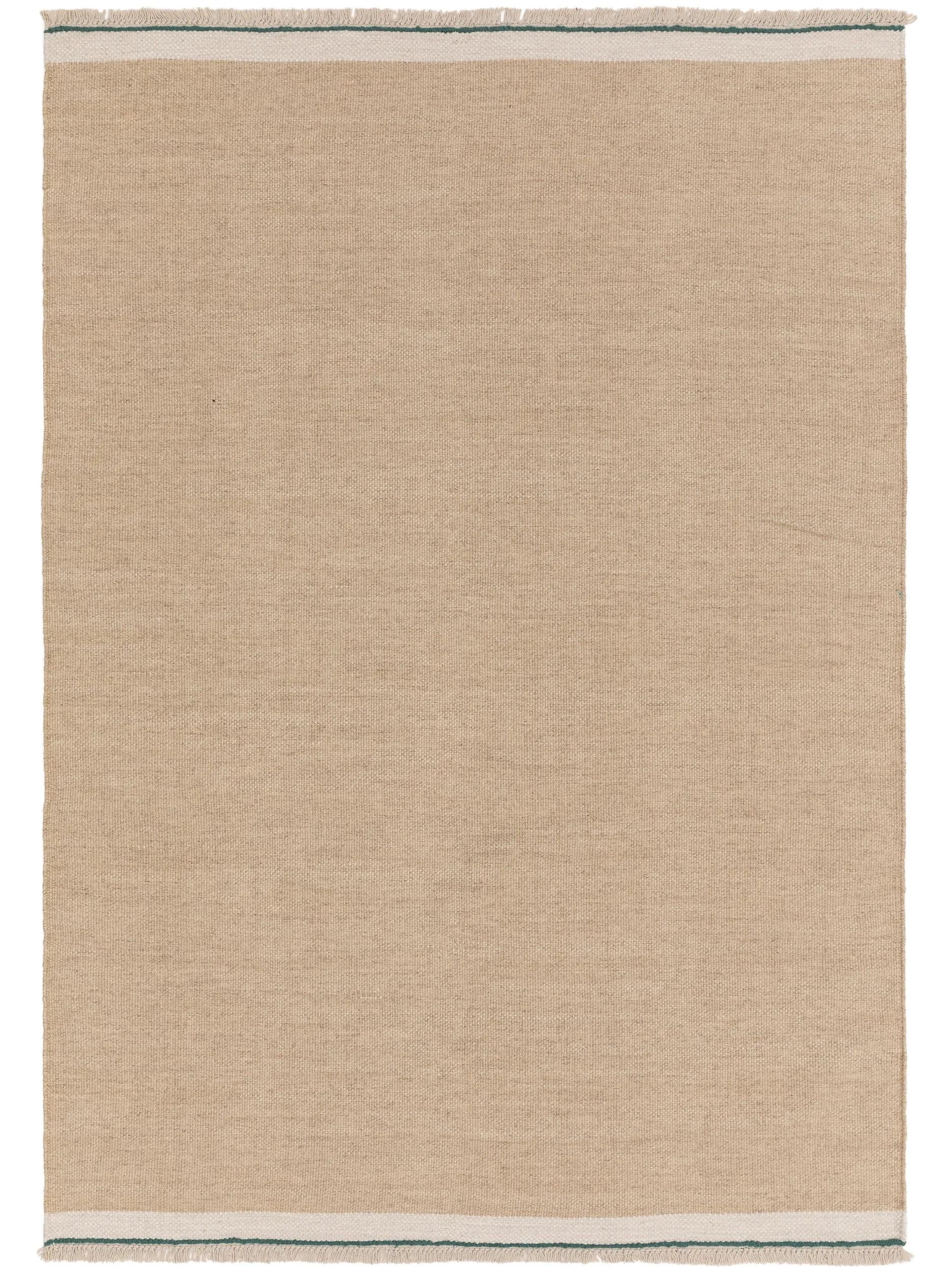 benuta Wollteppich Karla, rechteckig, Höhe: 5 mm, Wolle, Teppich Wohnzimmer, Schlafzimmer, Esszimmer, Flur, Hygge