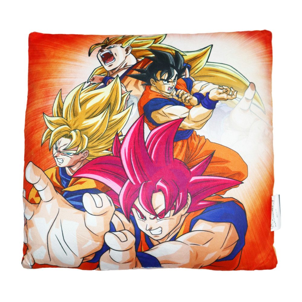 Dragon Ball Dekokissen Dragon Ball Goku Kinder Kissen Dekokissen Cushion 35x35x6 cm