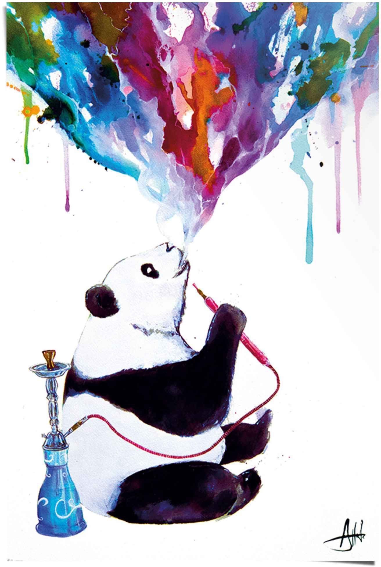 Shisha, (1 Reinders! St) Panda Poster