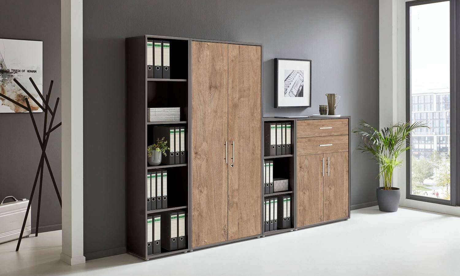 BMG Möbel Aktenschrank Office Edition Tabor (Set 22, Büroschrank abschließb günstig online kaufen