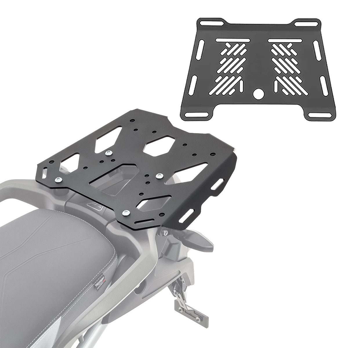 Bagtecs Koffer Gepäckbrücke passend für Triumph Tiger 900 GT / Rally / Pro 20-26 # SL
