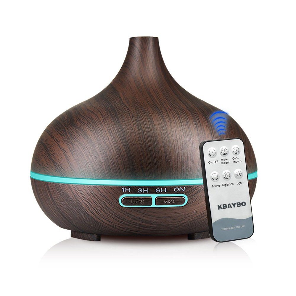 Luftbefeuchter Aroma Diffuser,Luftbefeuchter 400ml Aroma Ultraschall Vernebler