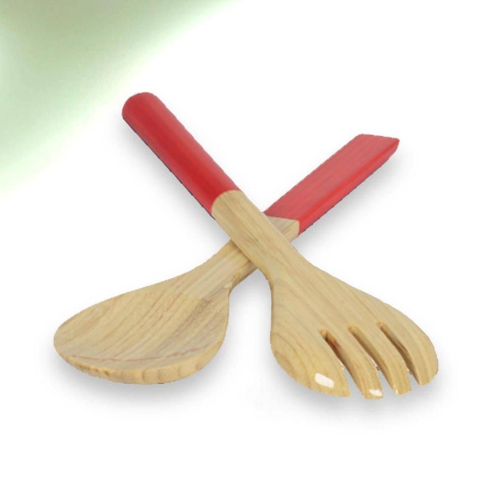 albert l. (punkt) Salatbesteck Bambus Salatbesteck 27,5 cm (2-tlg)