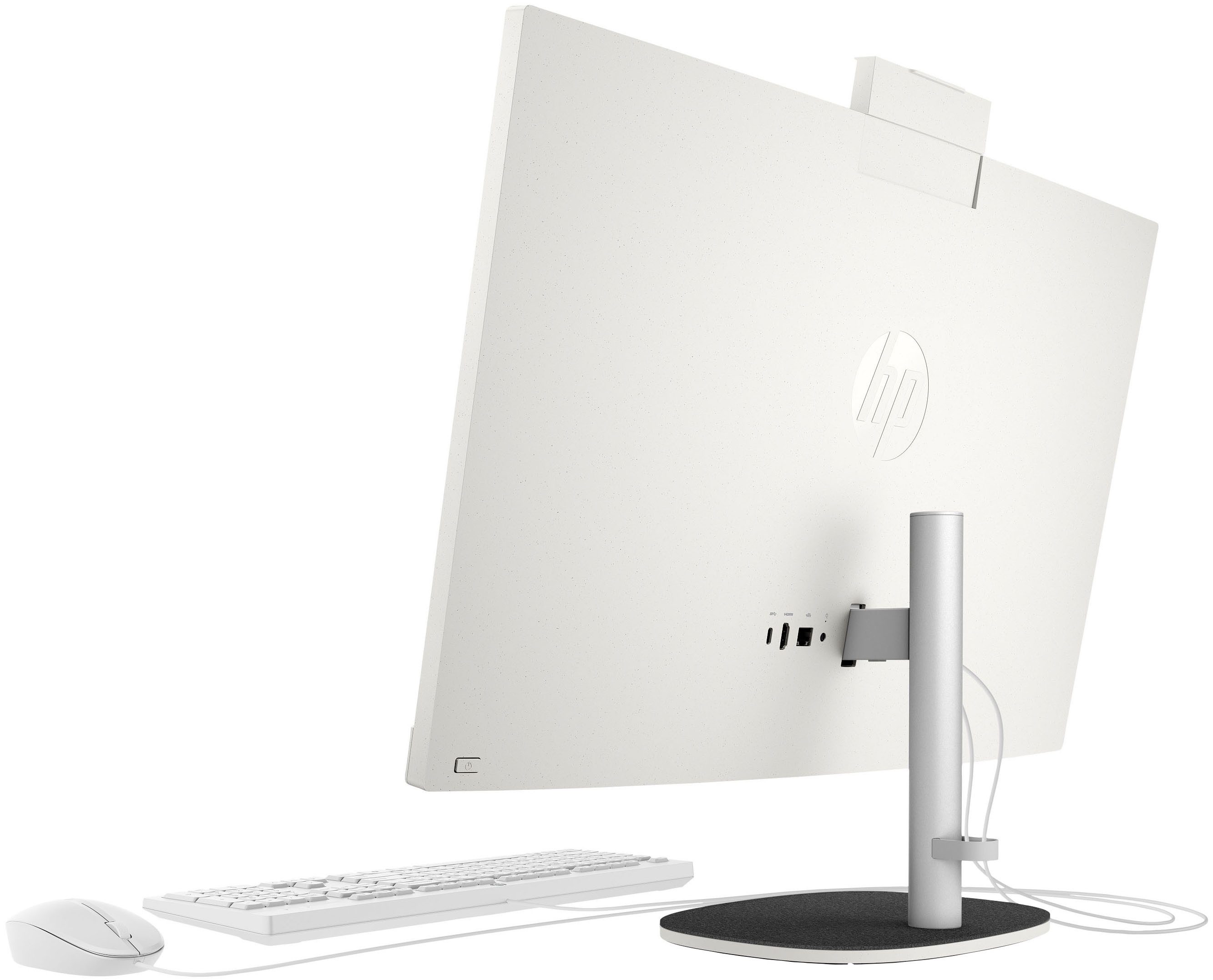 HP 27-cr0002ng All-in-One PC (27 Zoll, Intel Core i5 1335U, Iris® Xe, 8 GB RAM, 512 GB SSD) – Bild 4 von 5