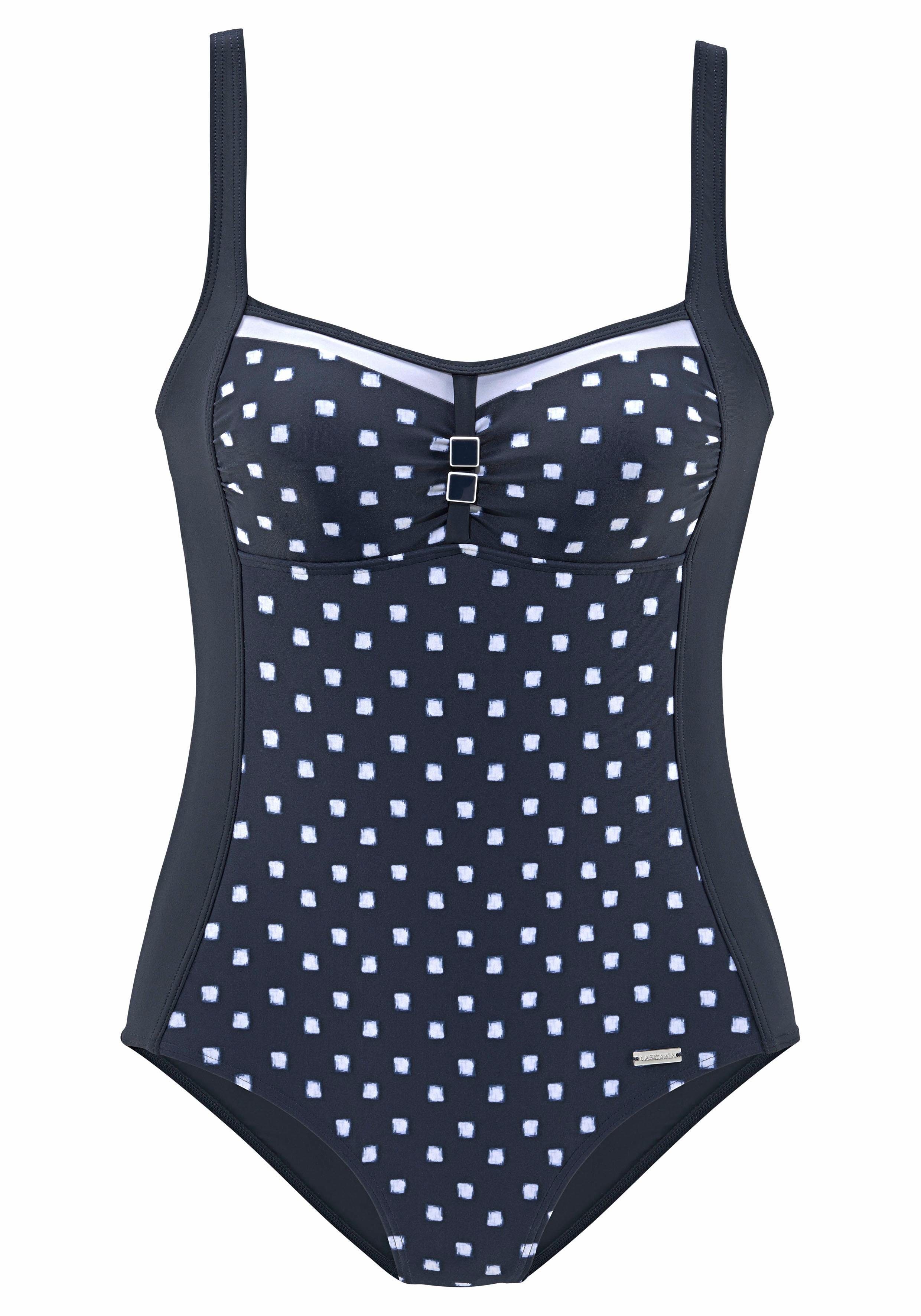 LASCANA Badeanzug eingearbeitete Softcups, verstellbare Träger, modisches D günstig online kaufen