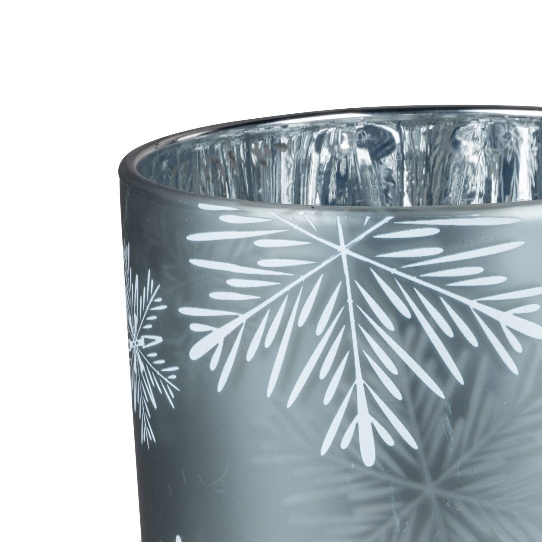 formano Teelichthalter Eiskristall, Farbe: Metallic, Motiv: Eiskristall günstig online kaufen