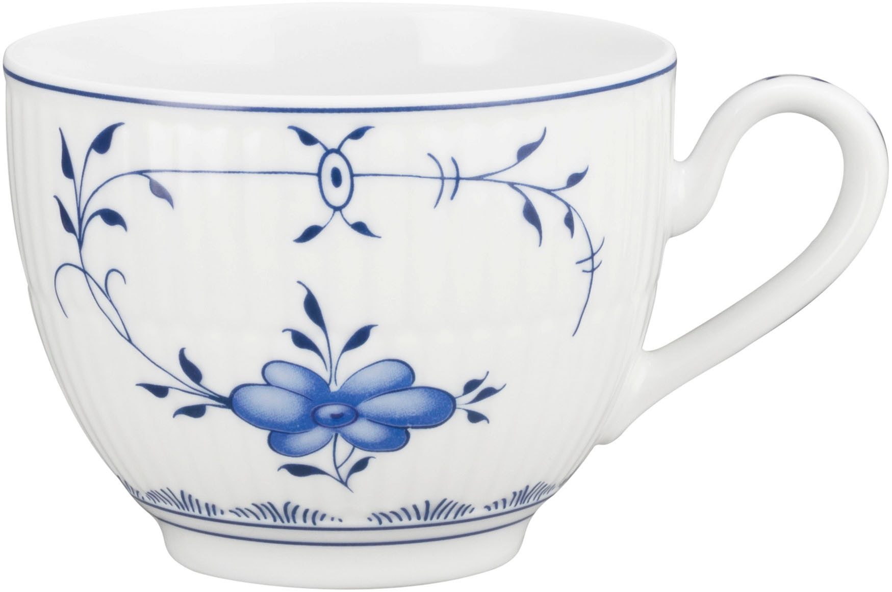 Seltmann Weiden Tasse Amina Strohblume, 1-tlg., Porzellan, Kaffeetasse aus Porzellan mit Relief