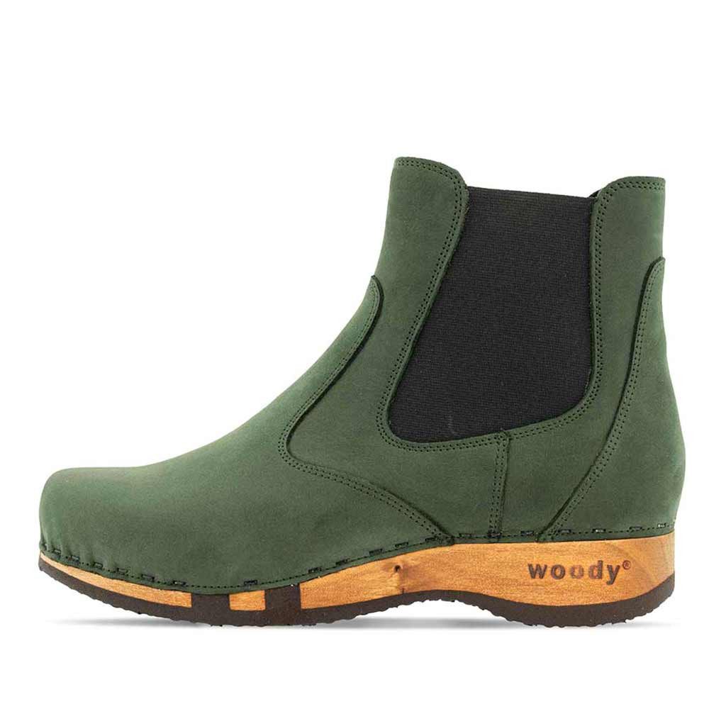 Woody Jutta Damen Clog Stiefelette woody® Stiefelette