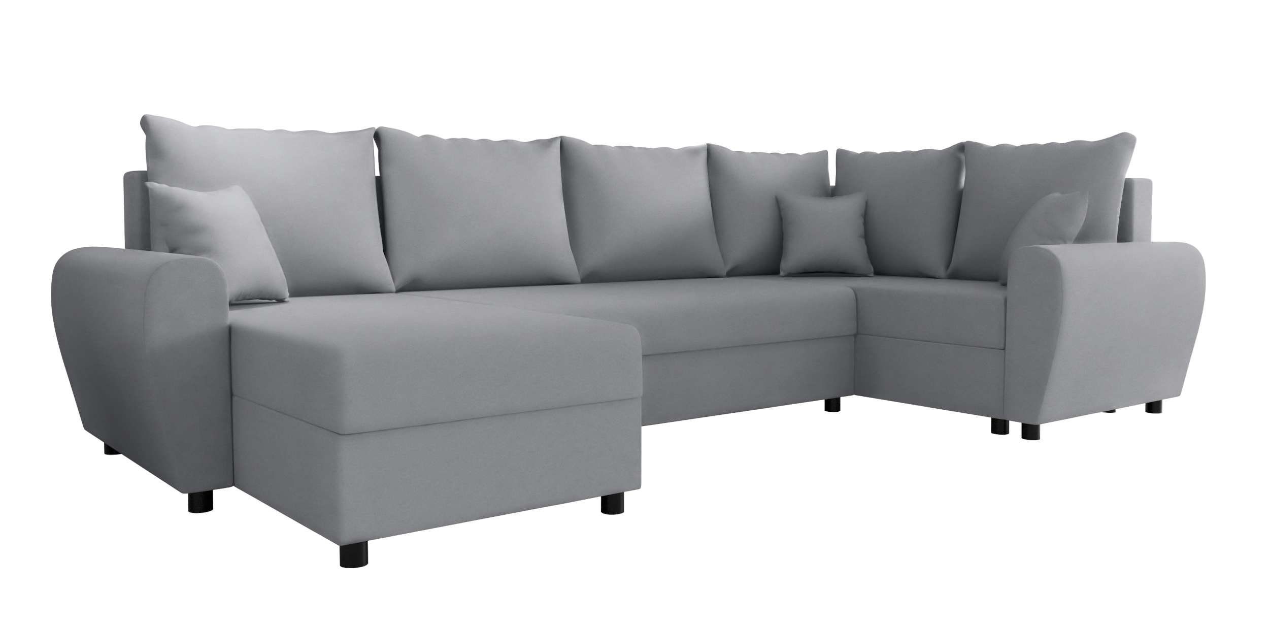 Eckcouch, Design Sitzkomfort, mit Bettkasten, mit Sofa, Haven, Stylefy Wohnlandschaft Bettfunktion, Modern U-Form,
