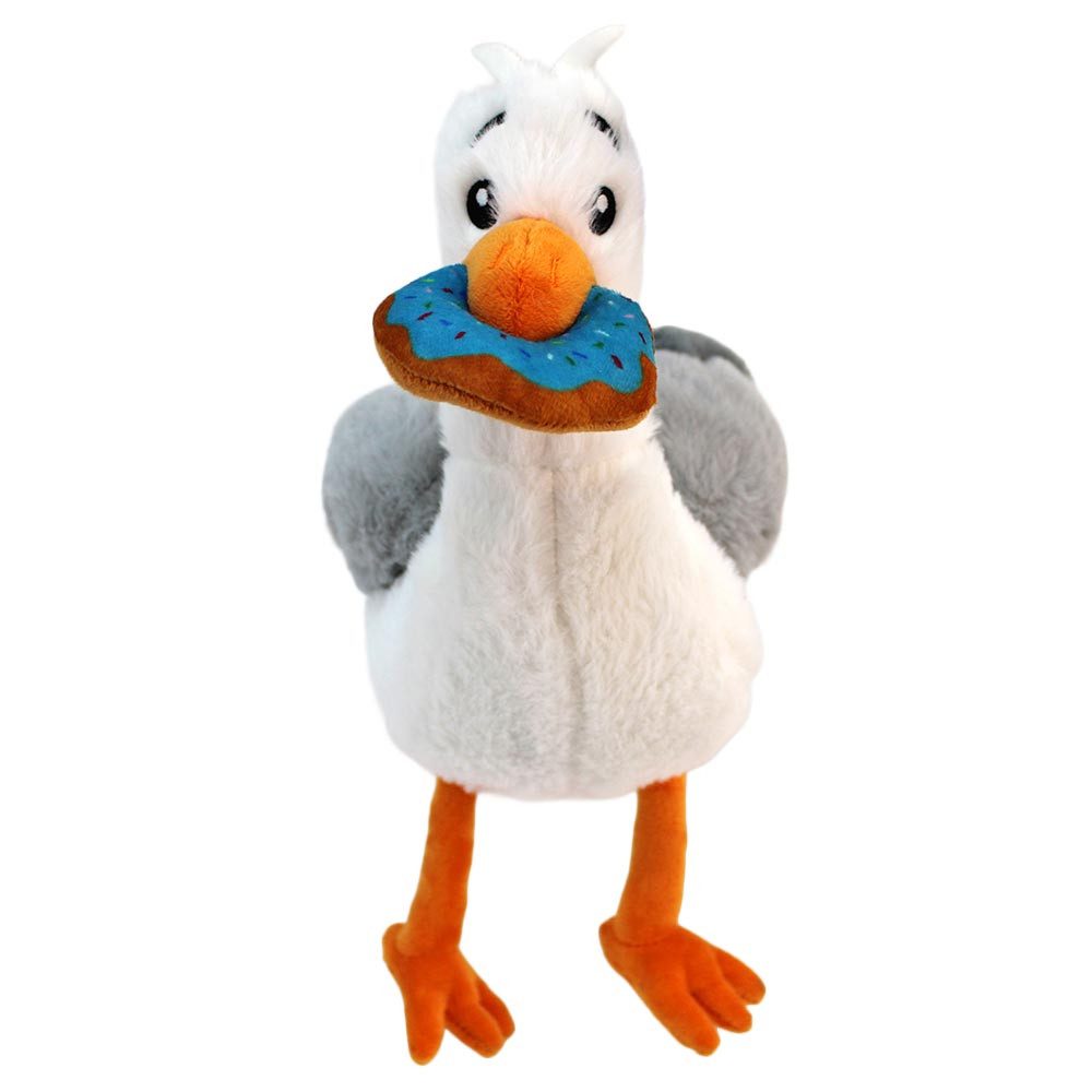 PMS Kuscheltier Möwe mit Essen im Schnabel als Kuscheltier (1-St)