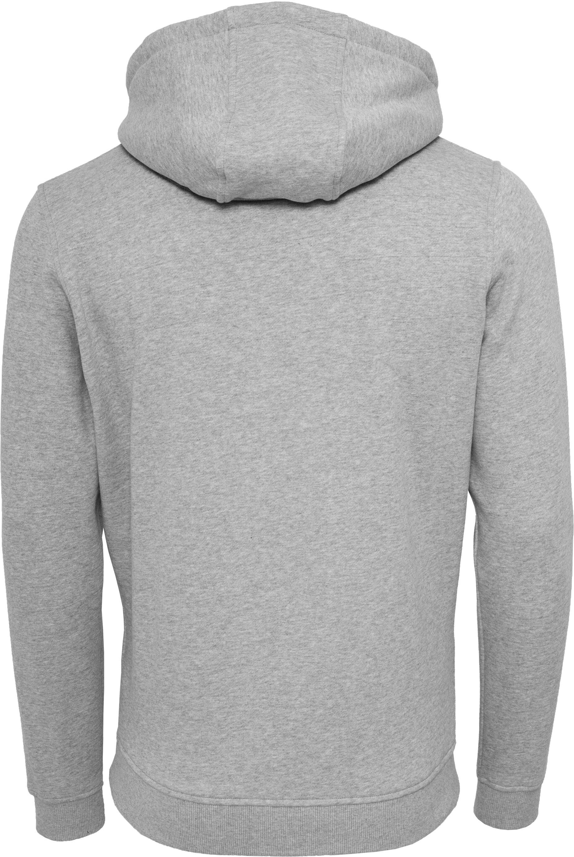 Tee Hoody Herren (1-tlg) heathergrey Mister MisterTee Sweater