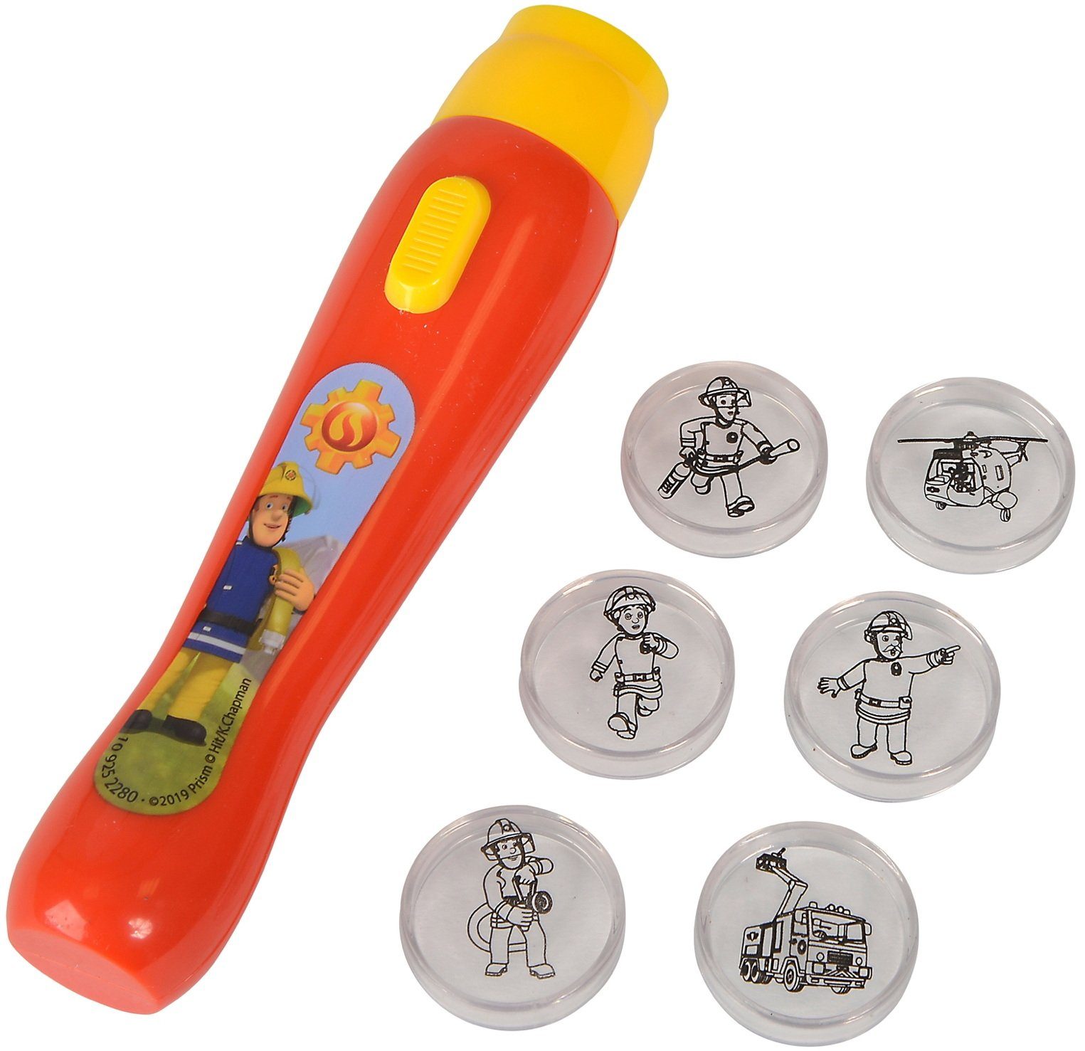SIMBA Spielwelt Spielzeug Feuerwehrmann Sam Light Projector 6 Motiven 10925 günstig online kaufen