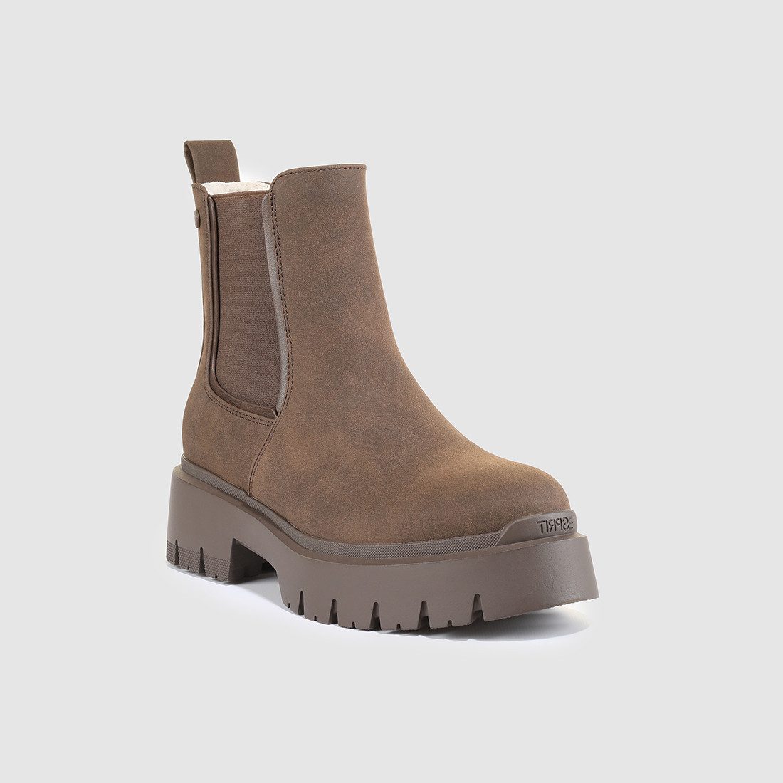 Esprit MILLIE Chelseaboots Stiefelette, Ankleboots mit Warmfutter
