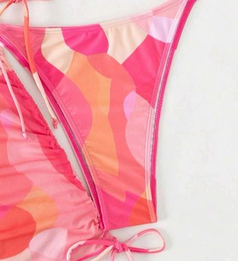 HOTDUCK Bustier-Bikini Damen-Badebekleidung mit separaten BH-Einlagen 4er-Set