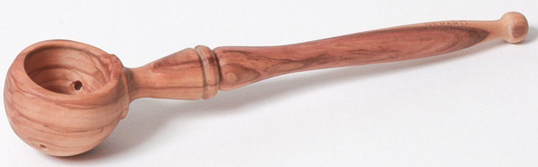 BERARD FRANCE 1892 Servierlöffel, Olivenholz, 20 cm, jedes Stück ein Unikat