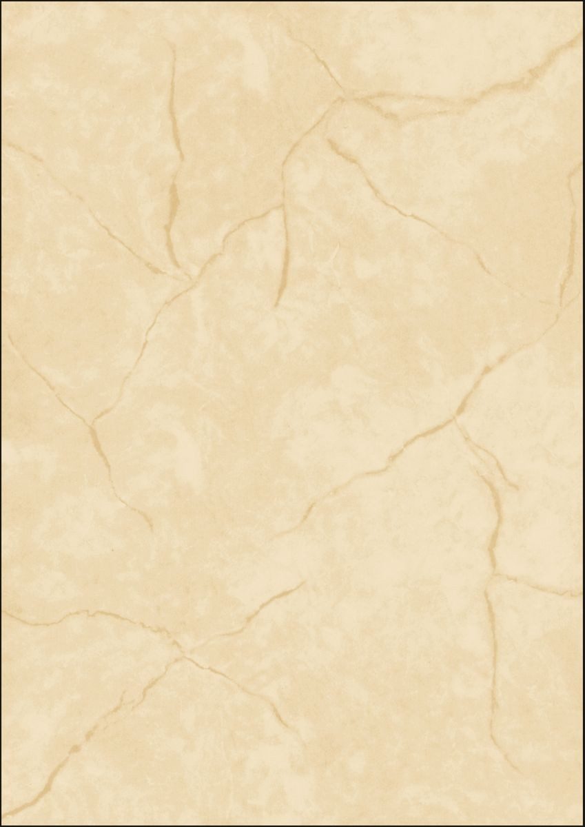 Sigel Designpapier Designpapier Struktur A4 90g/qm Granit beige VE=100 Blatt