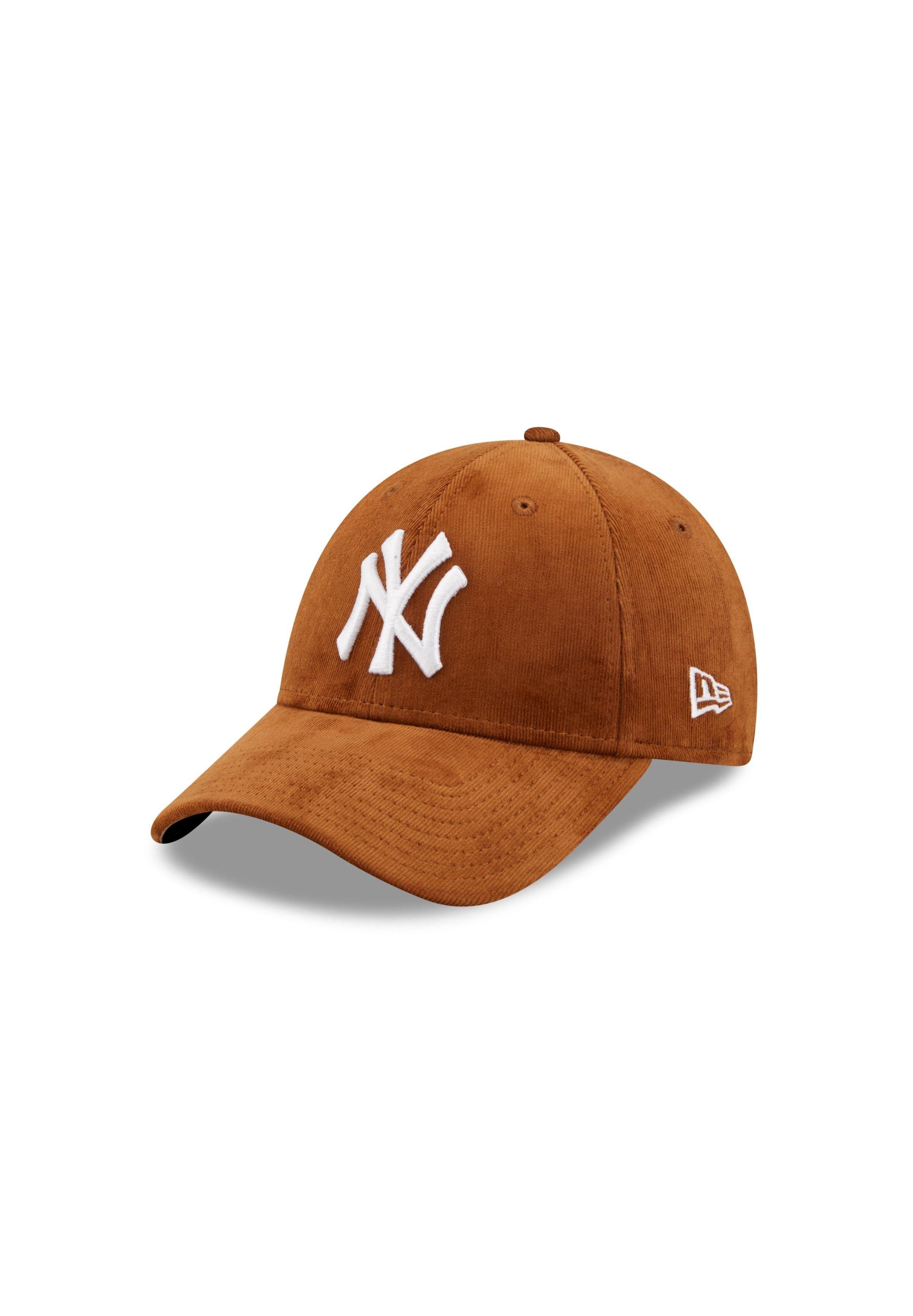 Baseball Cap New York Yankees Wheat MLB Fashion Cord 9Forty Adjustable Women Cap Ne