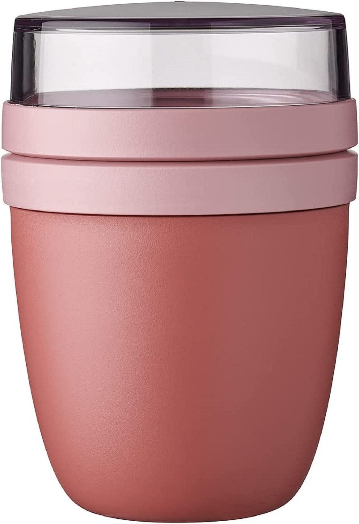 Mepal Lunchbox Lunchpot 2-teilig Kunststoff To Go Frühstück, Polypropylen (PP), PCTG, geeignet für Tiefkühler, Mikrowelle & Spülmaschine