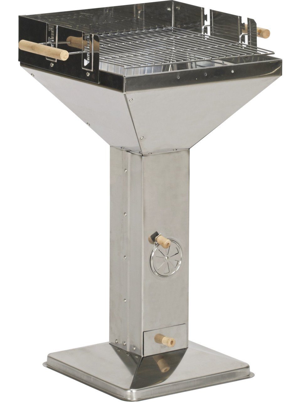 Trend Line Holzkohlegrill TrendLine Trichtergrill Miami Edelstahl, Standfest