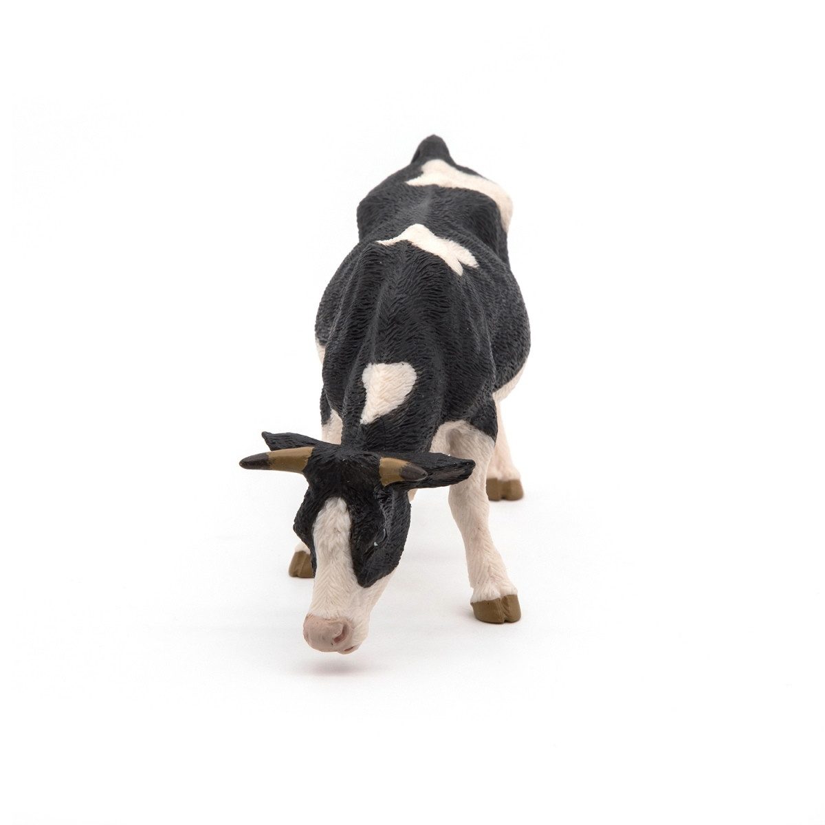 papo Spielfigur Grasende Holstein Kuh 15 cm für Bauernhofspiele, detailreich gestaltet
