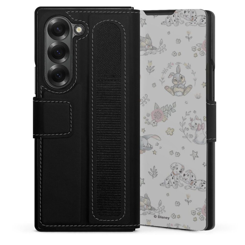 DeinDesign Handyhülle Disney Bambi Dumbo Sentimental Heritage Collection, Samsung Galaxy Z Fold 6 Hülle Handy Flip Case Wallet Cover