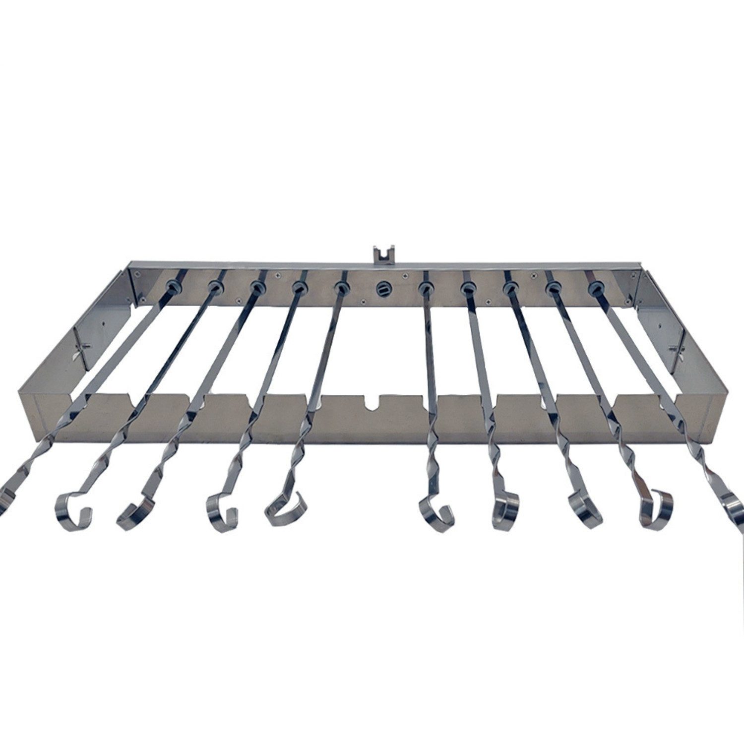 Grillpeter Drehspieß Elektrischer Spießdreher für 11 Spieße mit Motor (Spießdreher mit Motor)