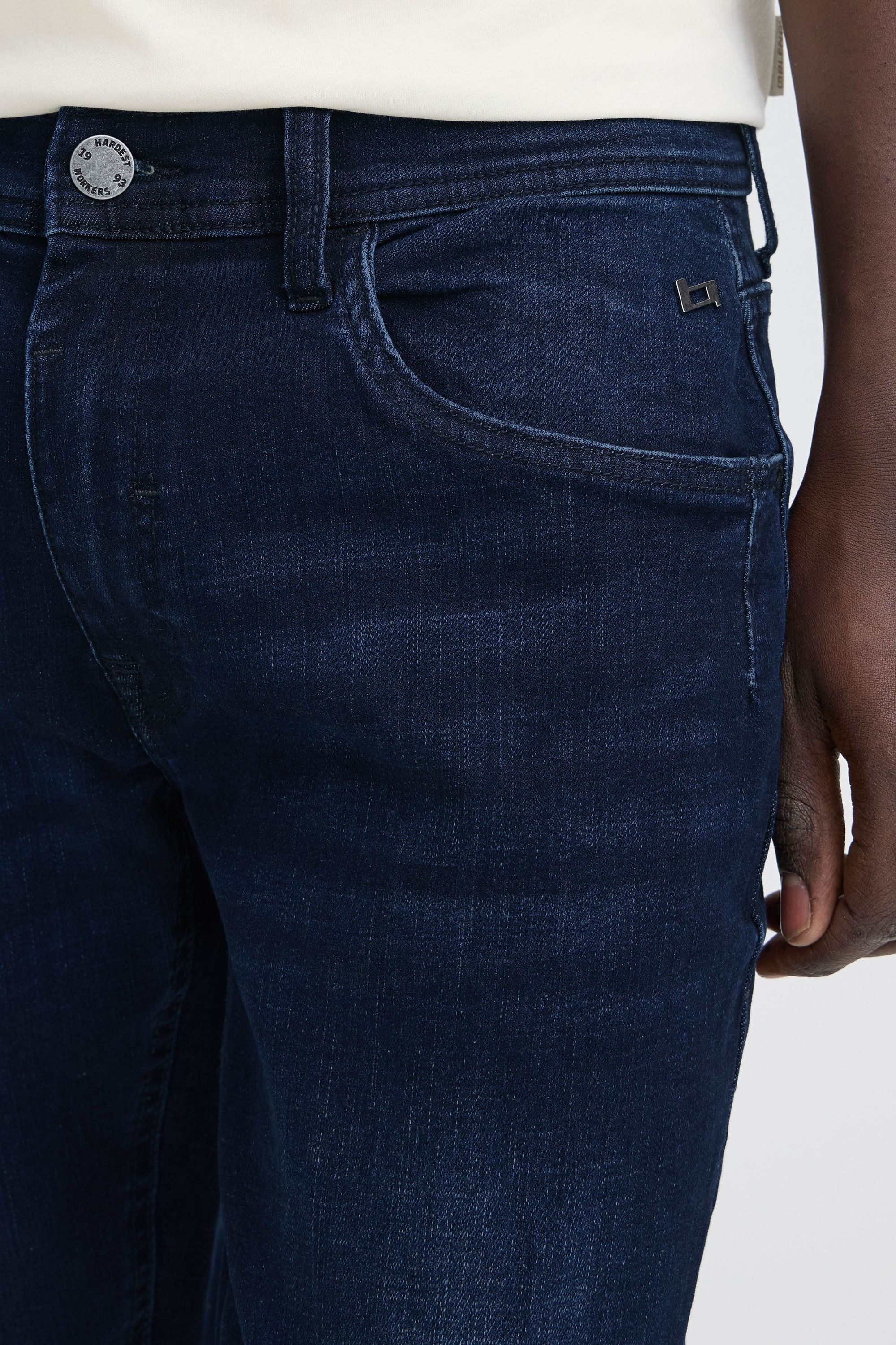Blend 5-Pocket-Hose BHTwister Jeanshose mit normalem Bund und schmalem Bein - Twister Fit