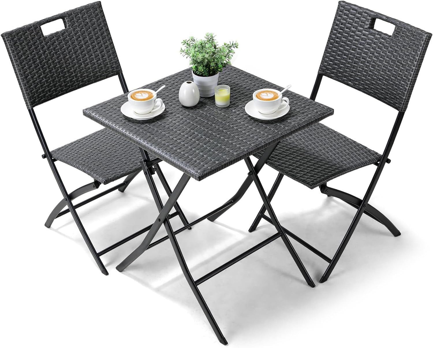 TLGREEN Balkonset Gartentisch- und Stuhlset, Gartenmöbel günstig online kaufen